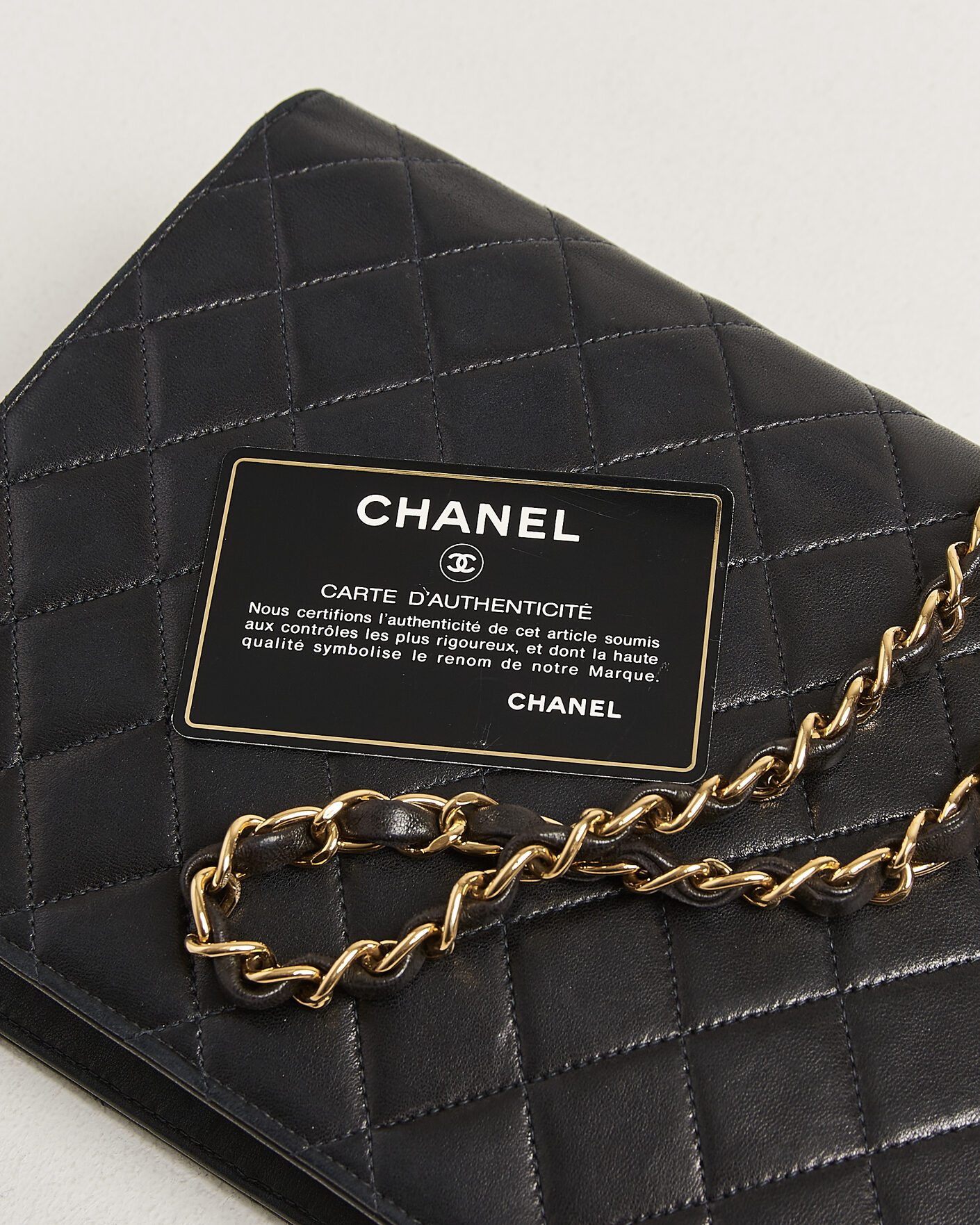 Herren | Pre-Owned & Vintage Bags | Chanel Pre-Owned | Single Flap Bag Black