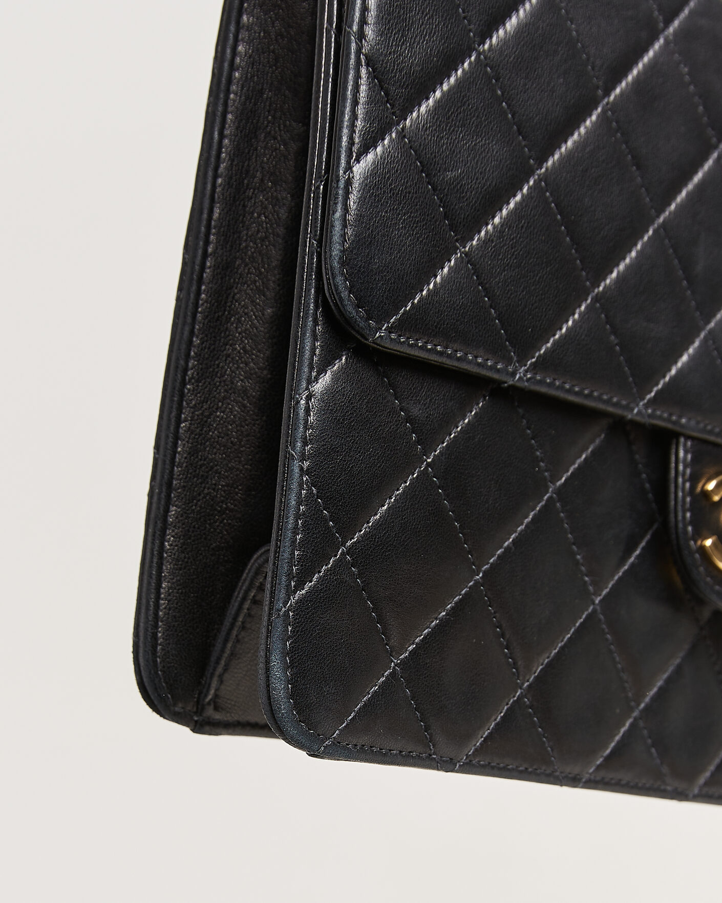 Herren | Pre-Owned & Vintage Bags | Chanel Pre-Owned | Single Flap Bag Black