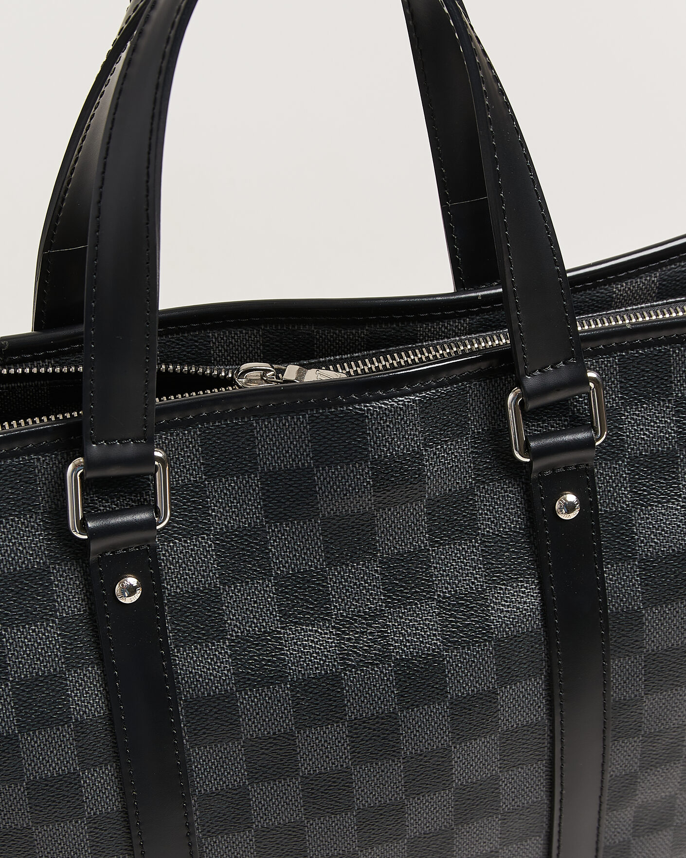 Herren | Pre-Owned & Vintage Bags | Louis Vuitton Pre-Owned | Tadao Tote bag PM Damier Graphite