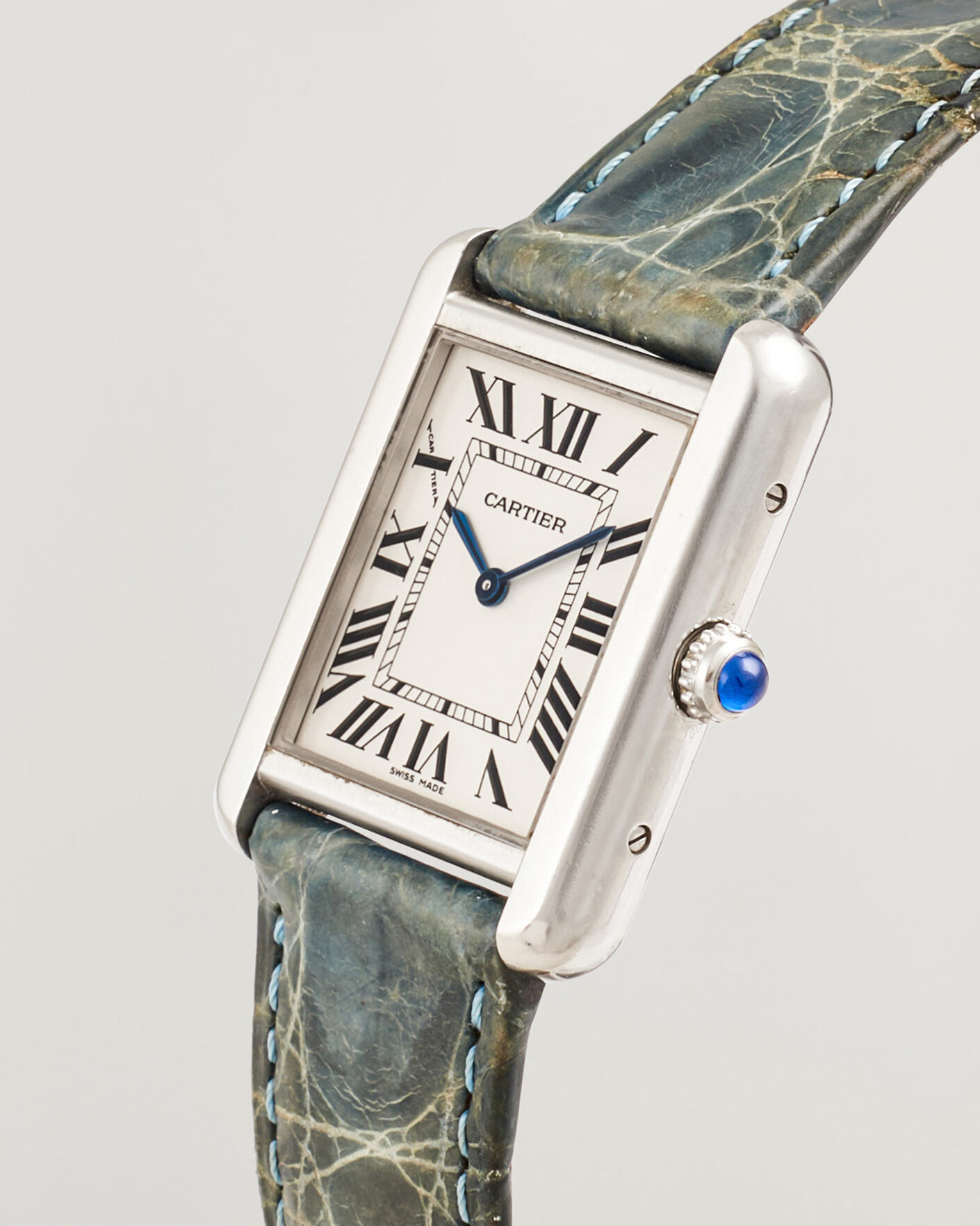 Herren | Pre-Owned & Vintage Watches | Cartier Pre-Owned | Tank Solo 