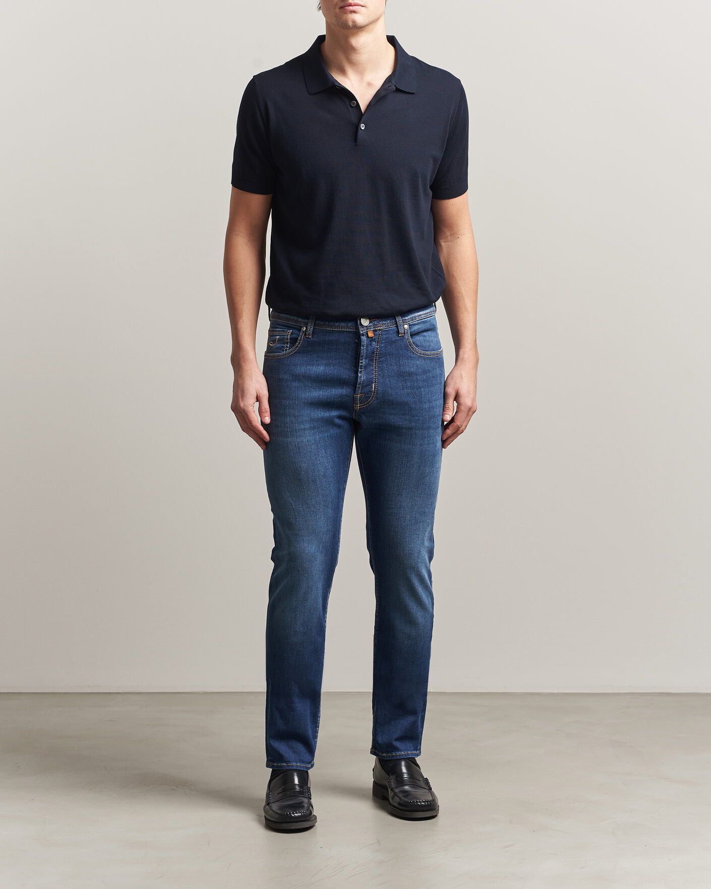 Herren | Hosen | Jacob Cohën | Bard Slim Fit Super Stretch Jeans Medium Vintage