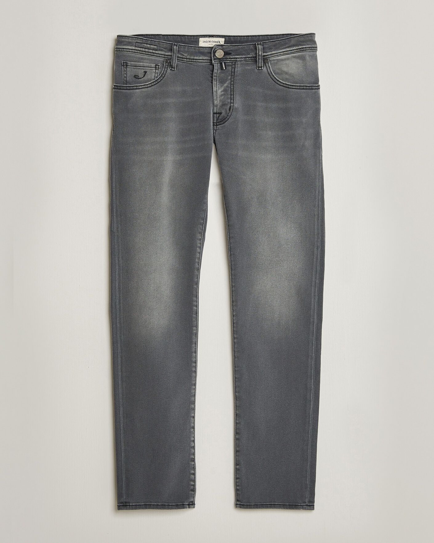 Herren | Hosen | Jacob Cohën | Nick Slim Fit Power Stretch Jeans Light Black Wash