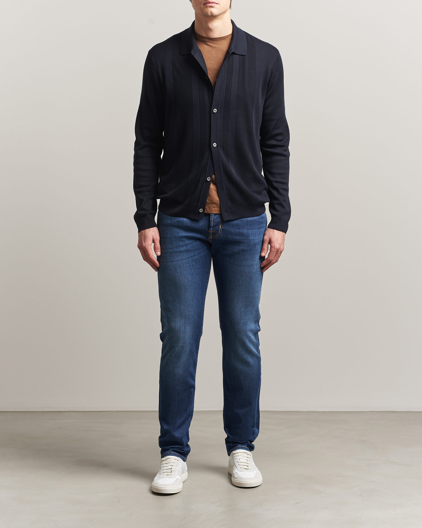 Herren | Jeans | Jacob Cohën | Nick Slim Fit Super Stretch Jeans Medium Vintage
