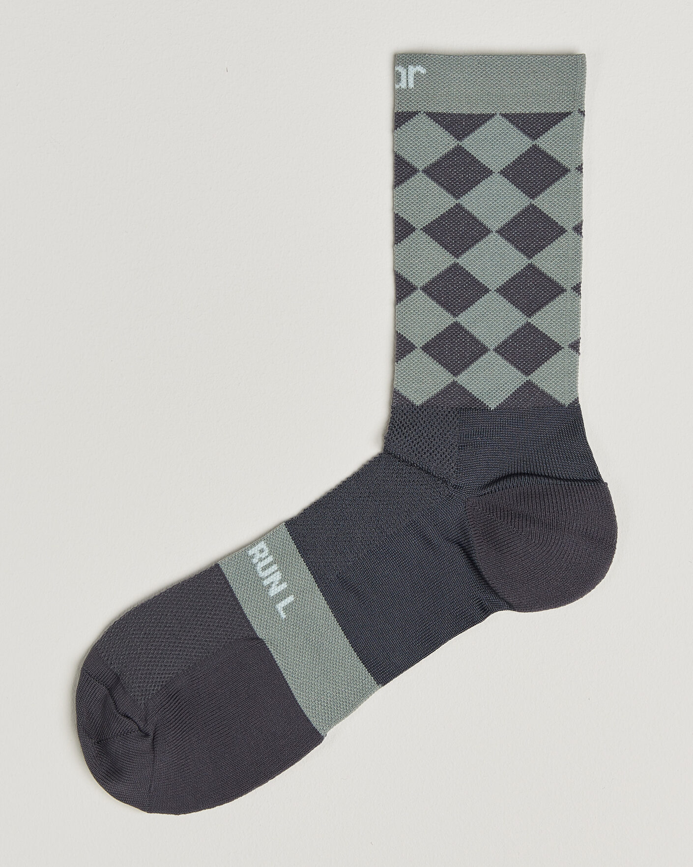 Herren | Unterwäsche | SOAR Running | Diamond Crew Sock Dark Grey