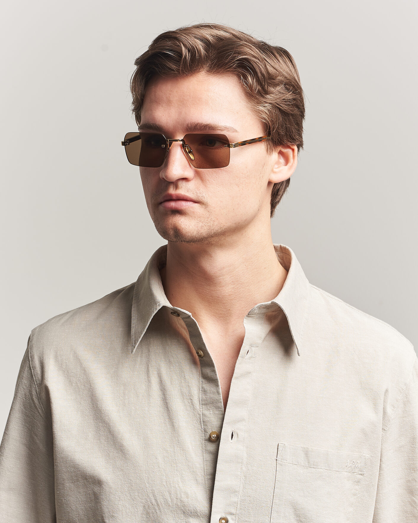 Herren | Sonnenbrillen | Prada Eyewear | 0PR D55S Sunglasses Gold
