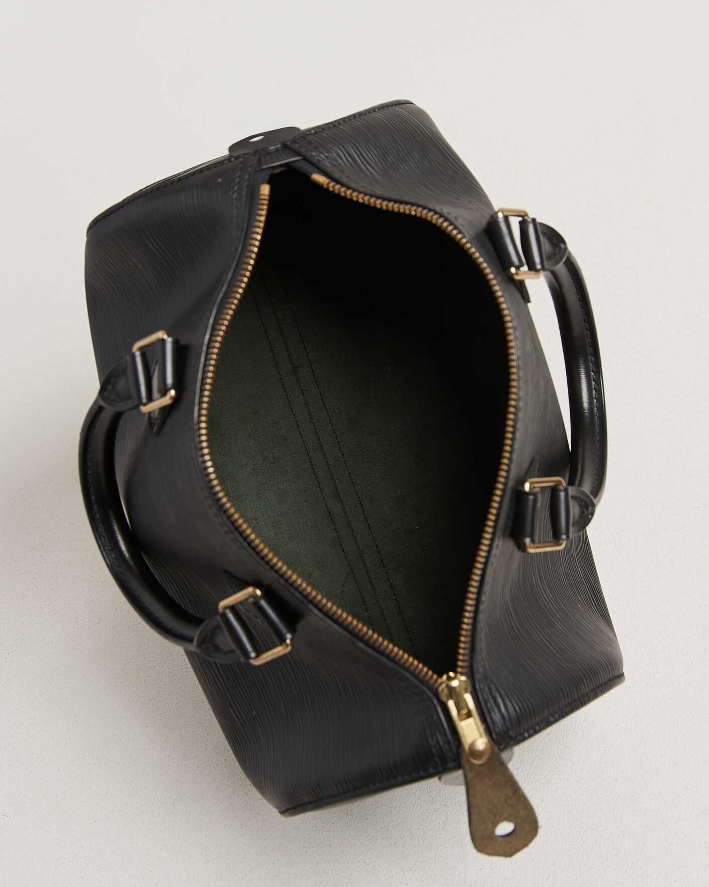 Herren | Pre-Owned & Vintage Bags | Louis Vuitton Pre-Owned | Speedy 25 Epi Leather Black