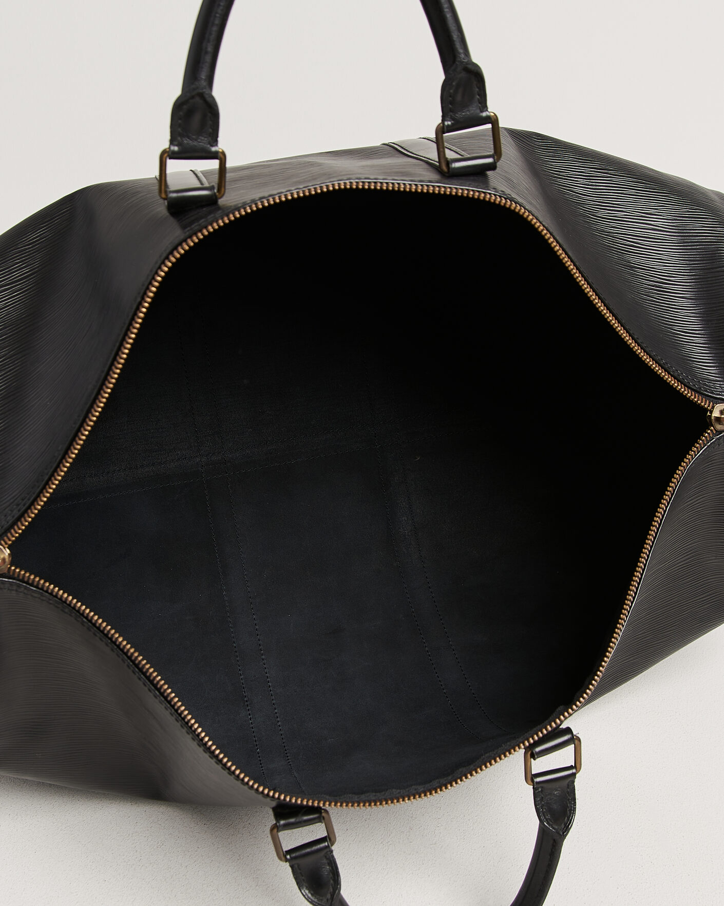 Herren | Pre-Owned & Vintage Bags | Louis Vuitton Pre-Owned | Keepall 55 Epi Leather Black