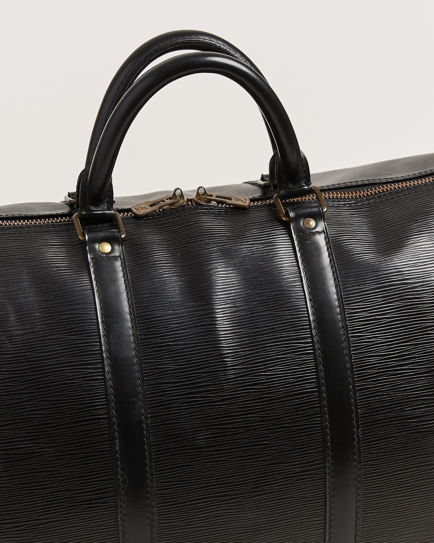 Herren | Pre-Owned & Vintage Bags | Louis Vuitton Pre-Owned | Keepall 55 Epi Leather Black