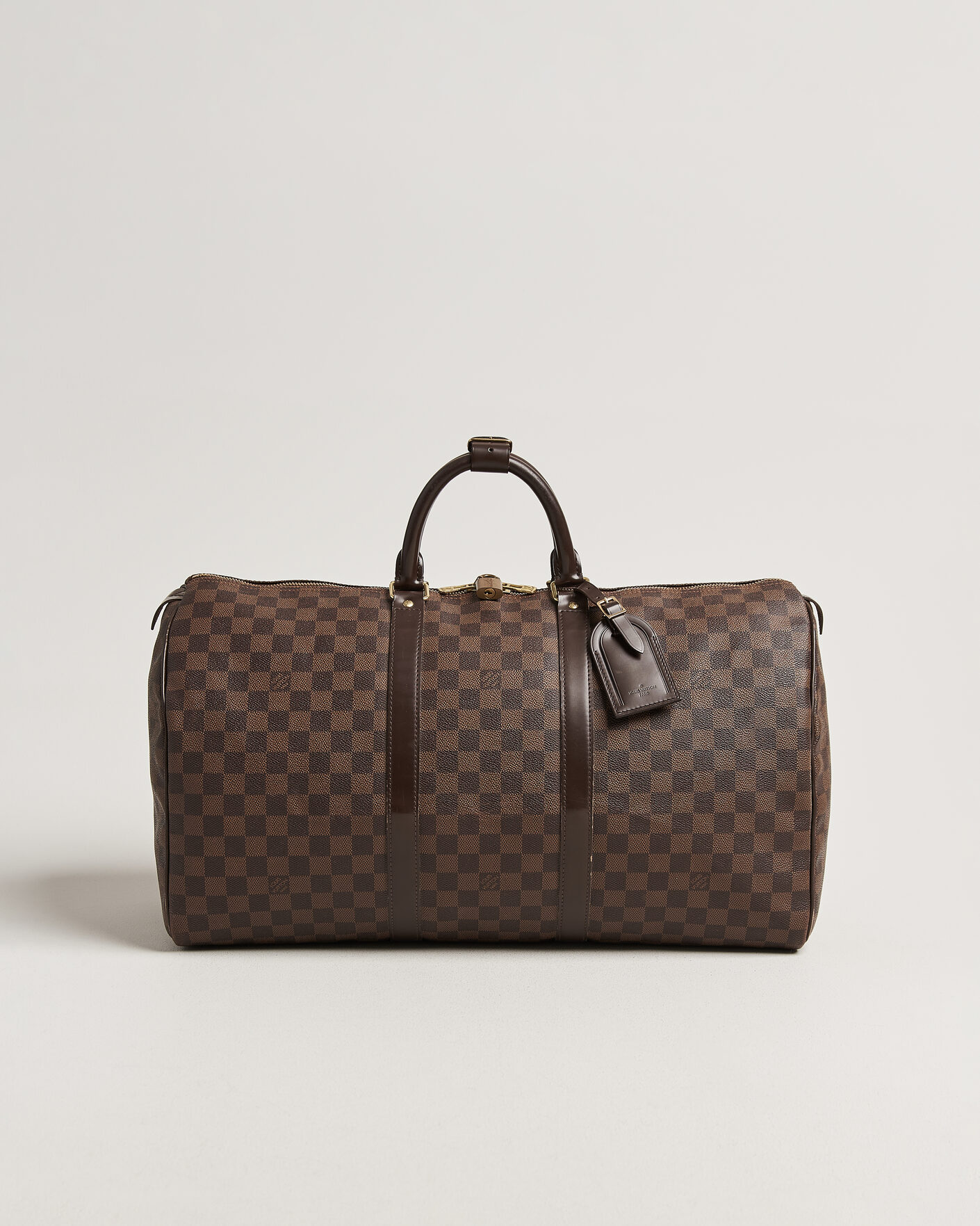 Herren | Pre-Owned & Vintage Bags | Louis Vuitton Pre-Owned | Keepall 50 Damier Ebene