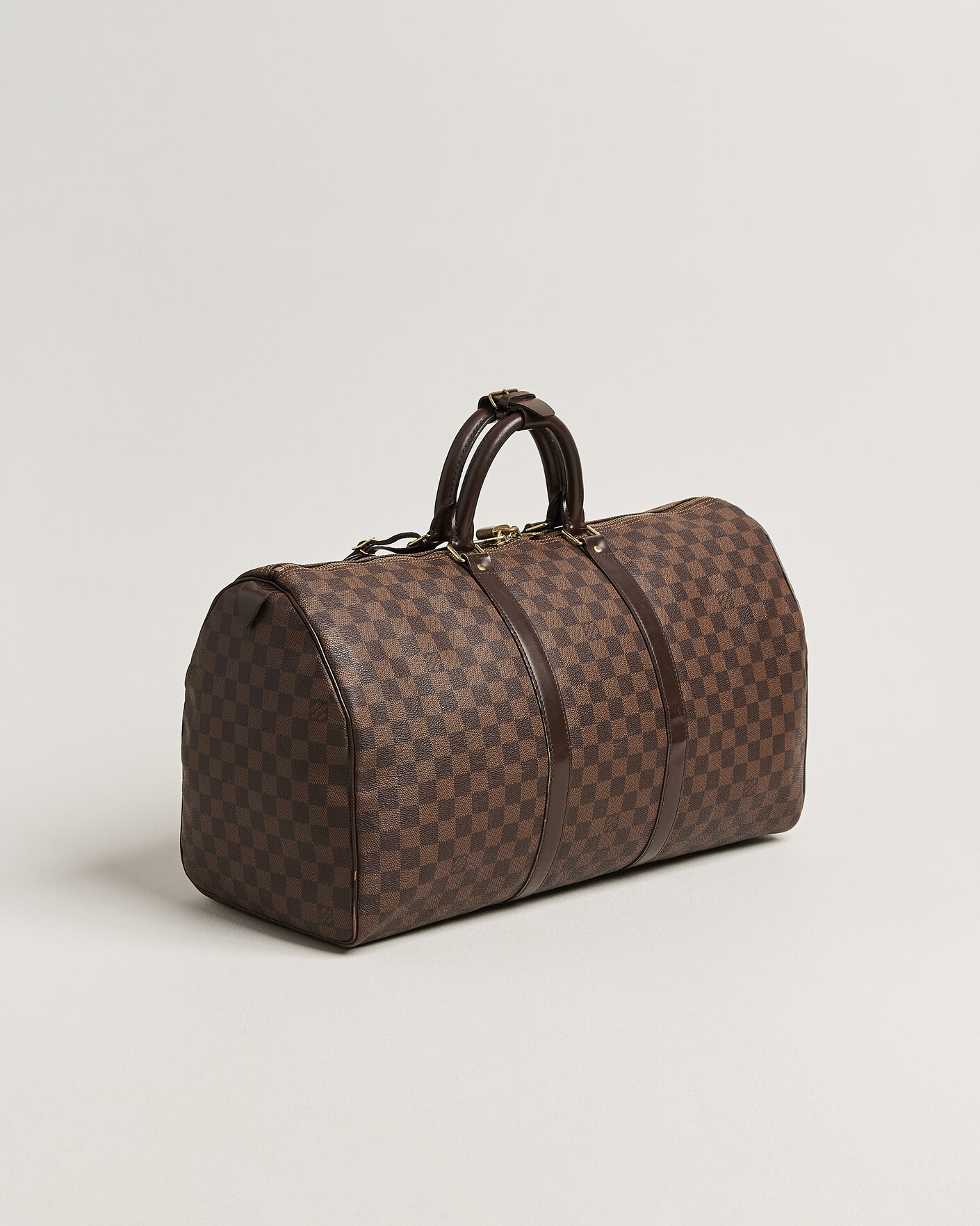 Herren | Pre-Owned & Vintage Bags | Louis Vuitton Pre-Owned | Keepall 50 Damier Ebene