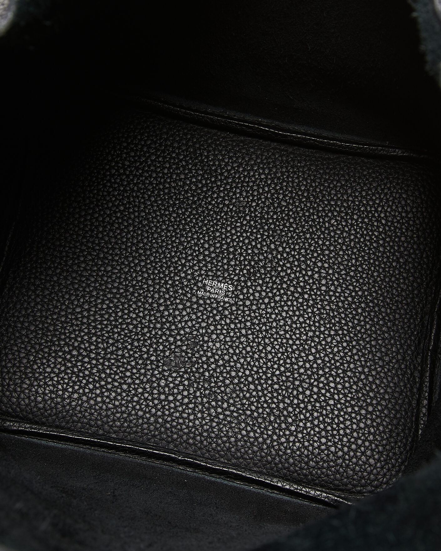 Herren | Pre-Owned & Vintage Bags | Hermès Pre-Owned | Picotin Lock 22 Taurillon Clemence Leather Black