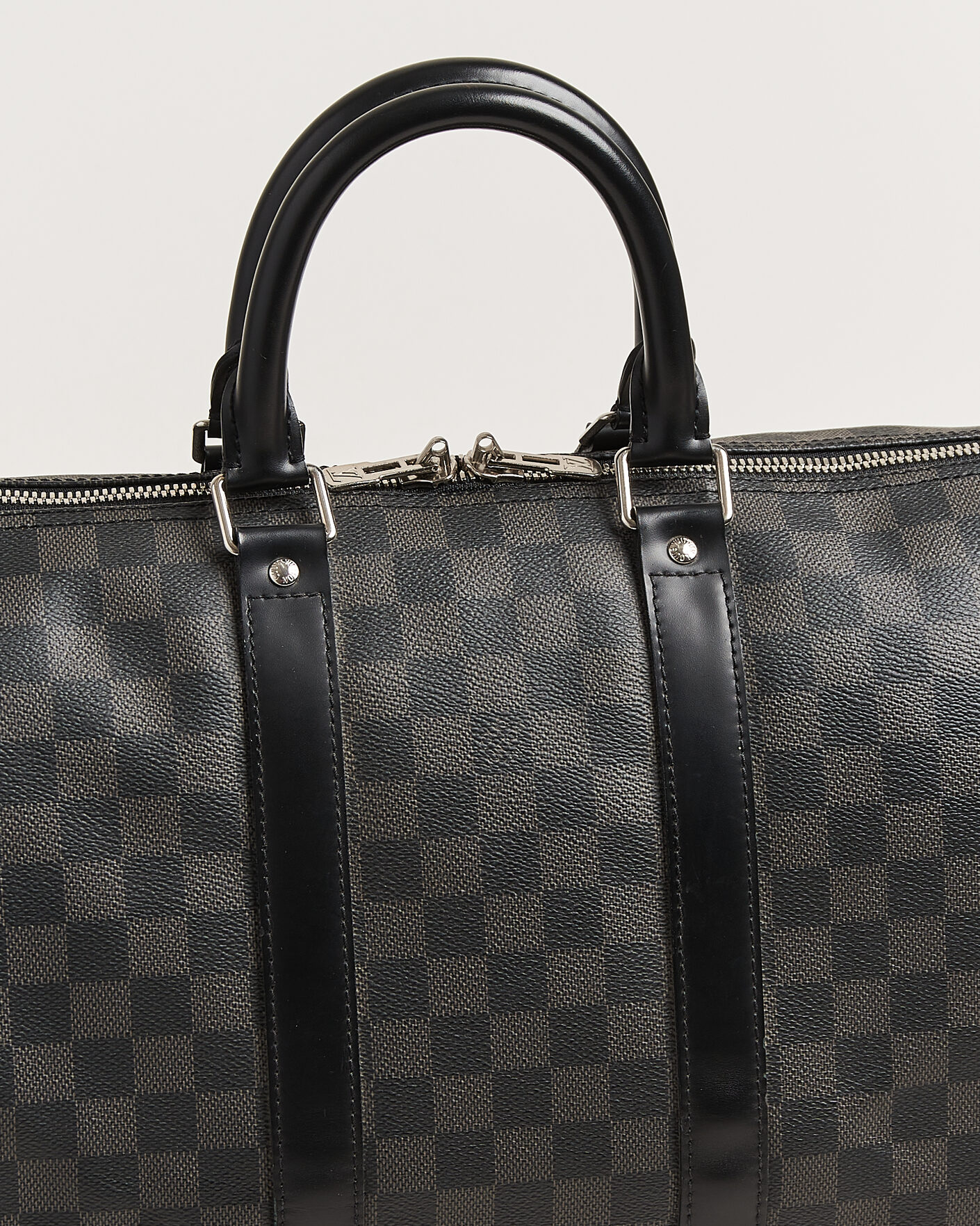 Herren | Pre-Owned & Vintage Bags | Louis Vuitton Pre-Owned | Keepall Bandouliére 45 Damier Graphite