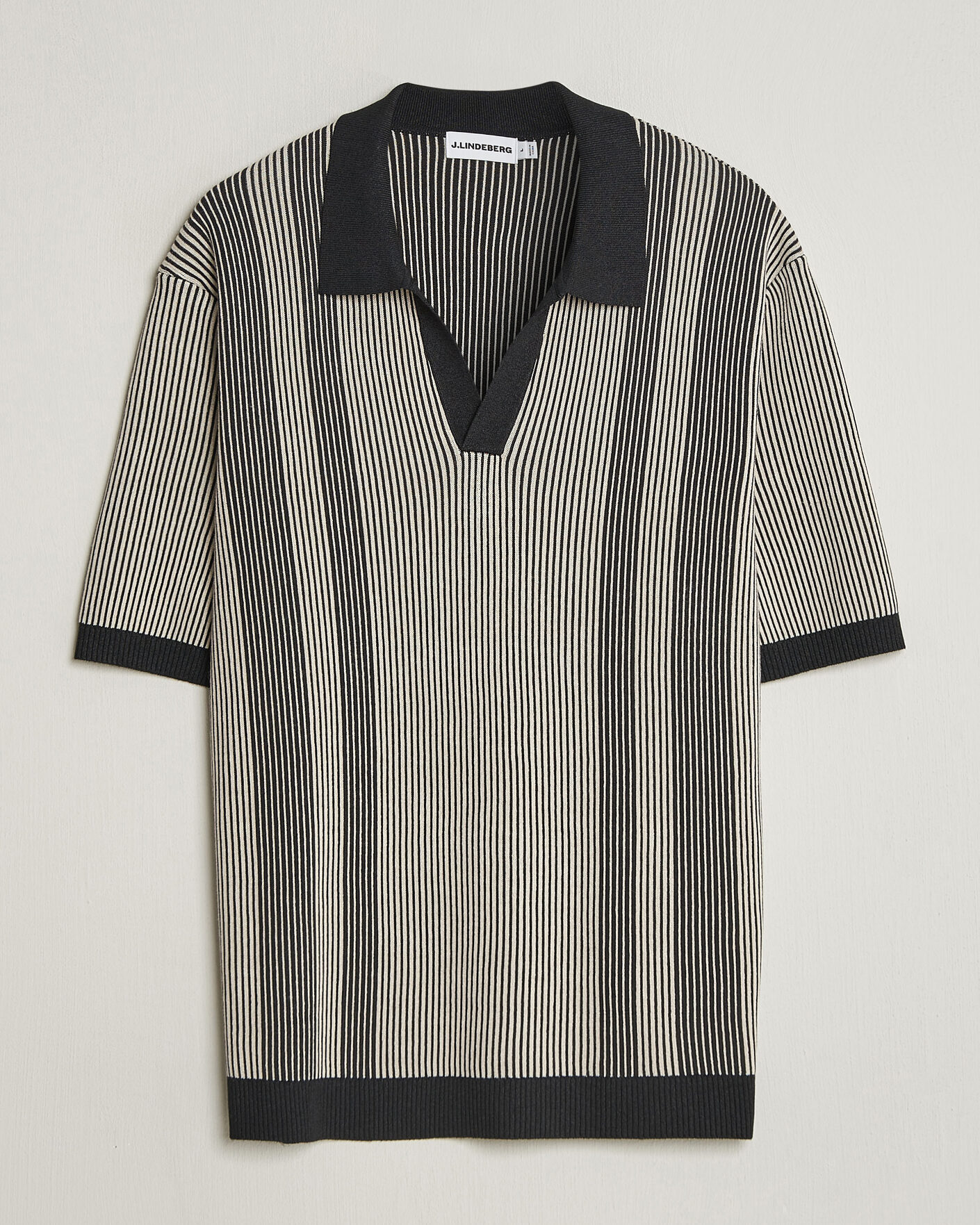 Herren | Poloshirts | J.Lindeberg | Sal Knitted Polo Moonbeam