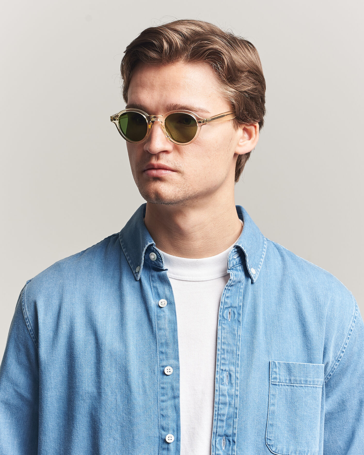 Herren | Sonnenbrillen | Garrett Leight | Flipper Sunglasses Pure Glass