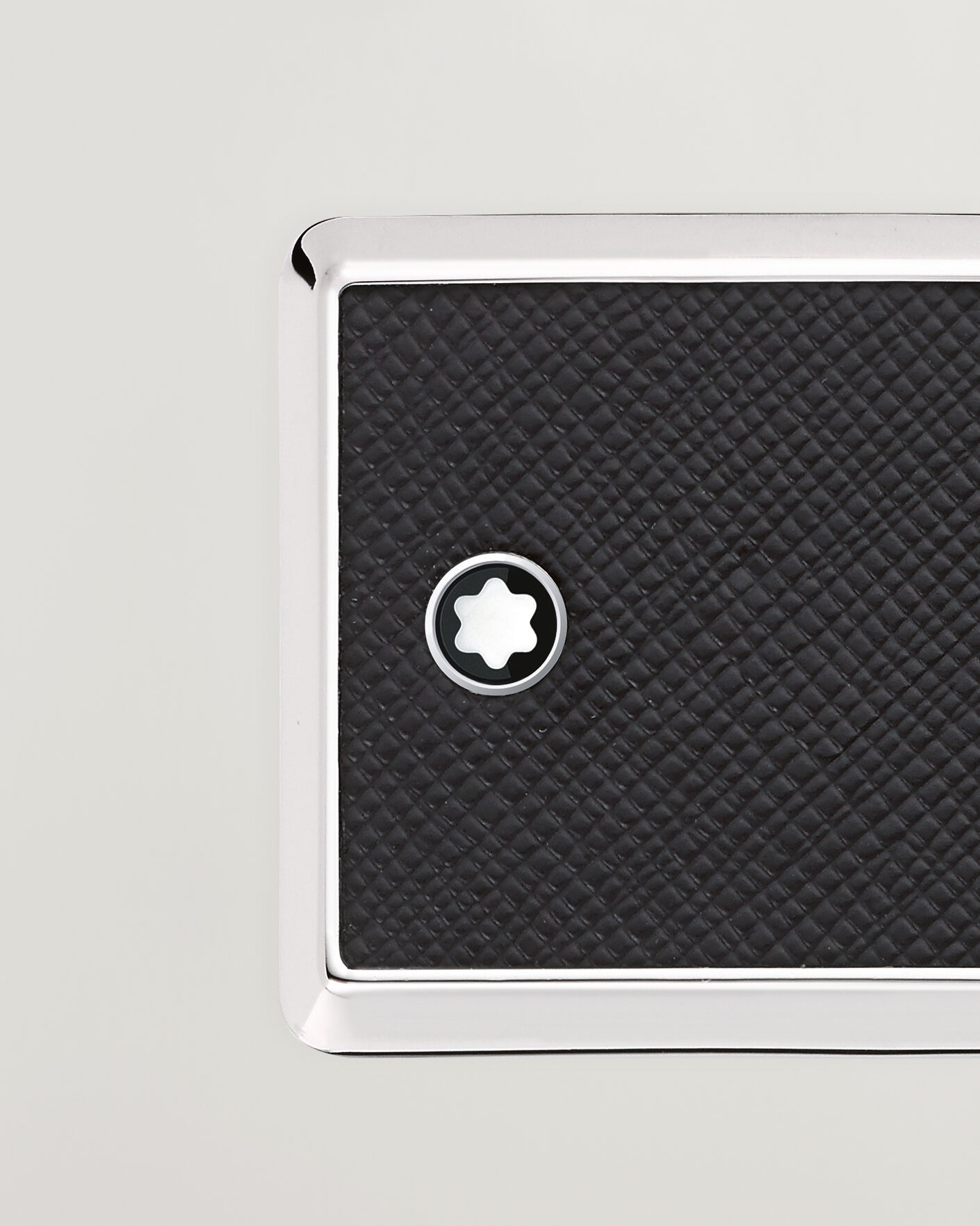 Herren | Gürtel | Montblanc | Marquetry Plate 30mm Leather Belt Black