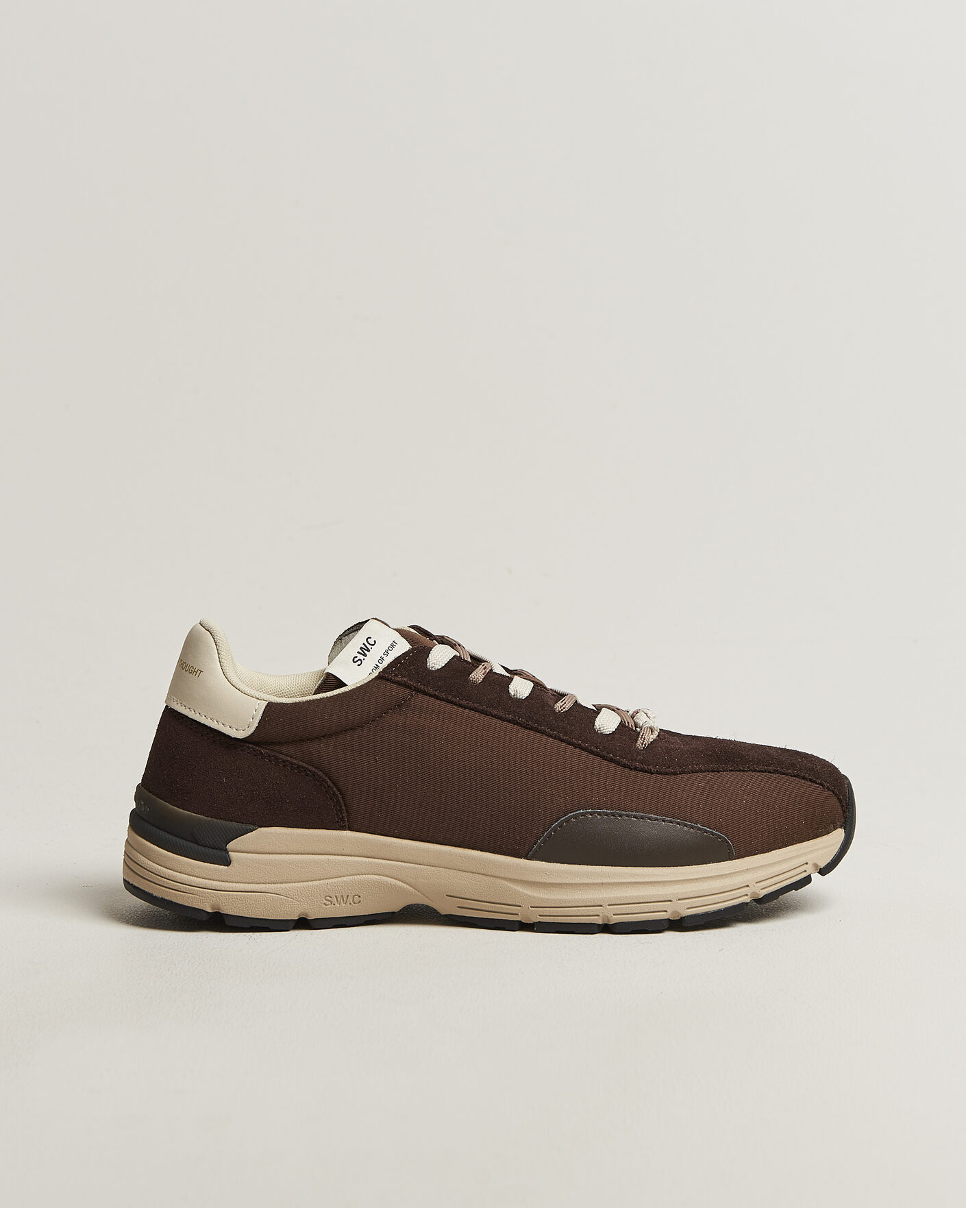 Herren | Sneaker | Stepney Workers Club | Legion Suede Twill Sneaker Dark Brown
