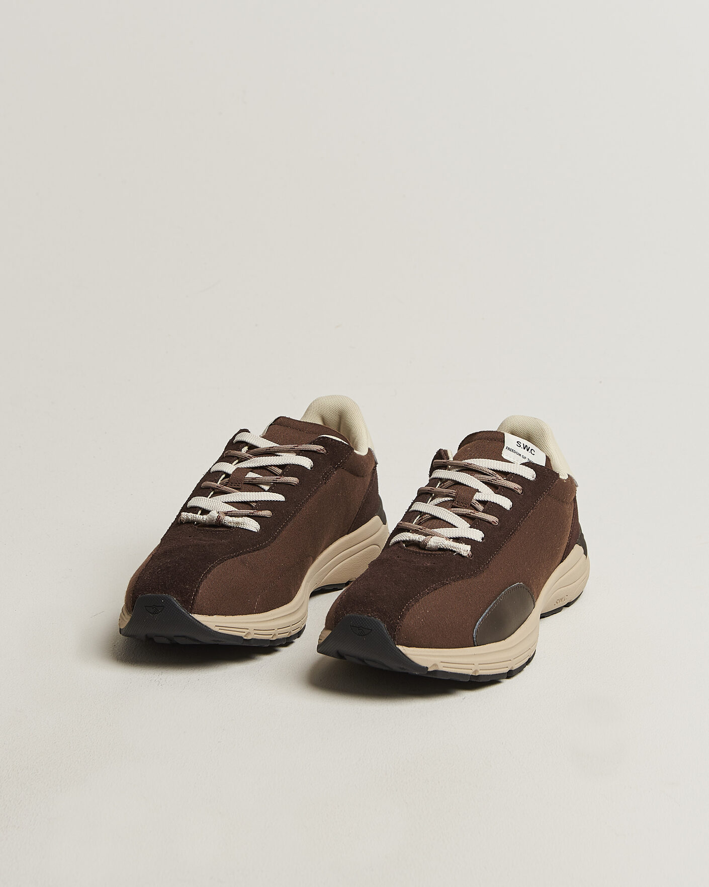 Herren | Sneaker | Stepney Workers Club | Legion Suede Twill Sneaker Dark Brown
