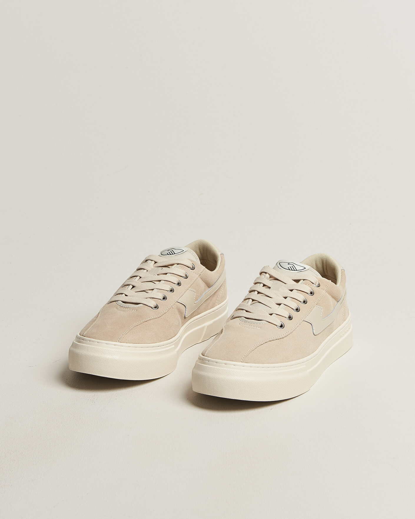 Herren | Sneaker | Stepney Workers Club | Dellow S-Strike Cupsole Suede Sneaker Oat