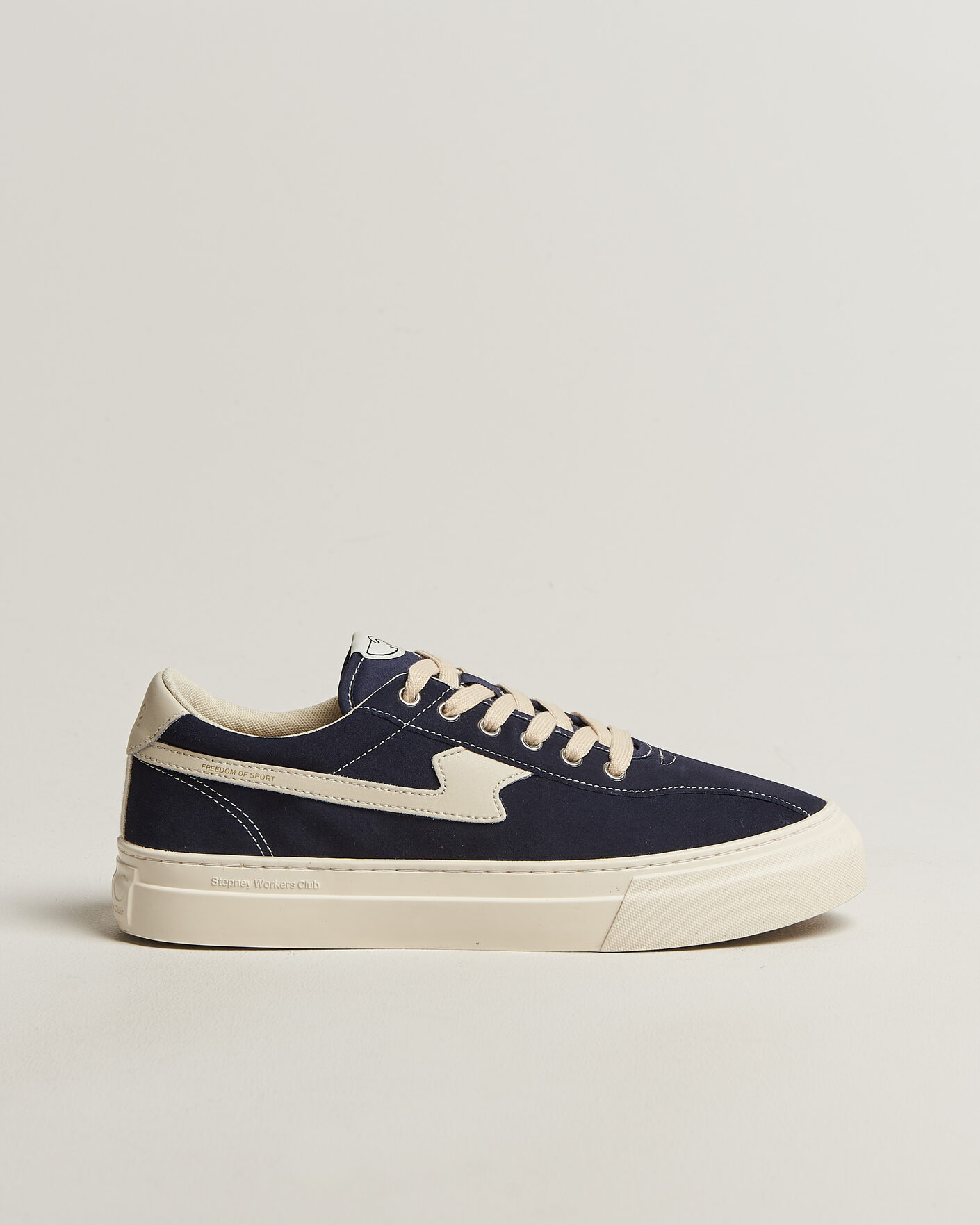 Herren | Sneaker | Stepney Workers Club | Dellow S-Strike Cupsole Suede Sneaker Navy