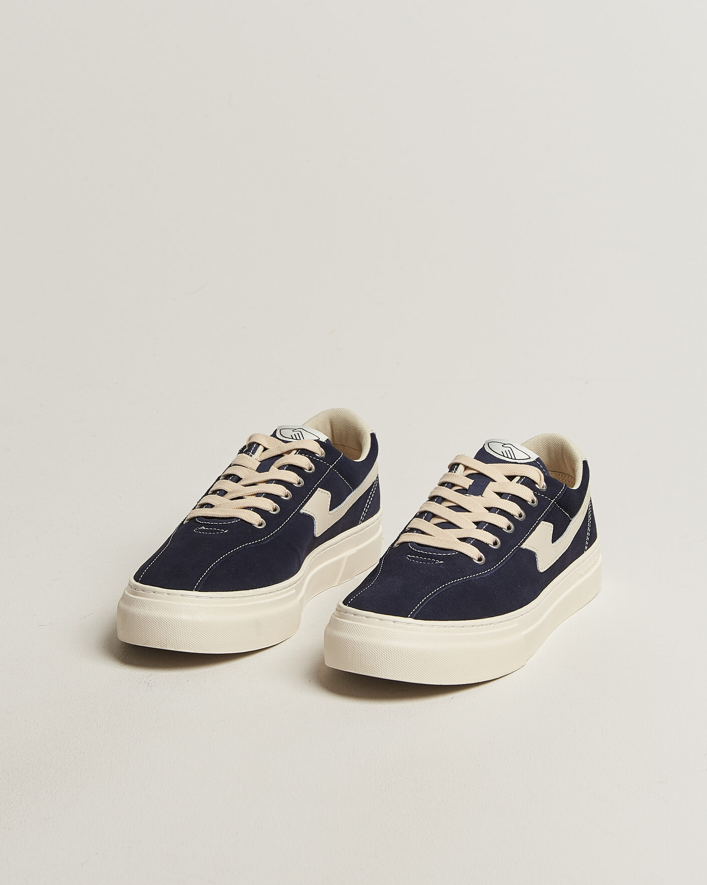 Herren | Sneaker | Stepney Workers Club | Dellow S-Strike Cupsole Suede Sneaker Navy