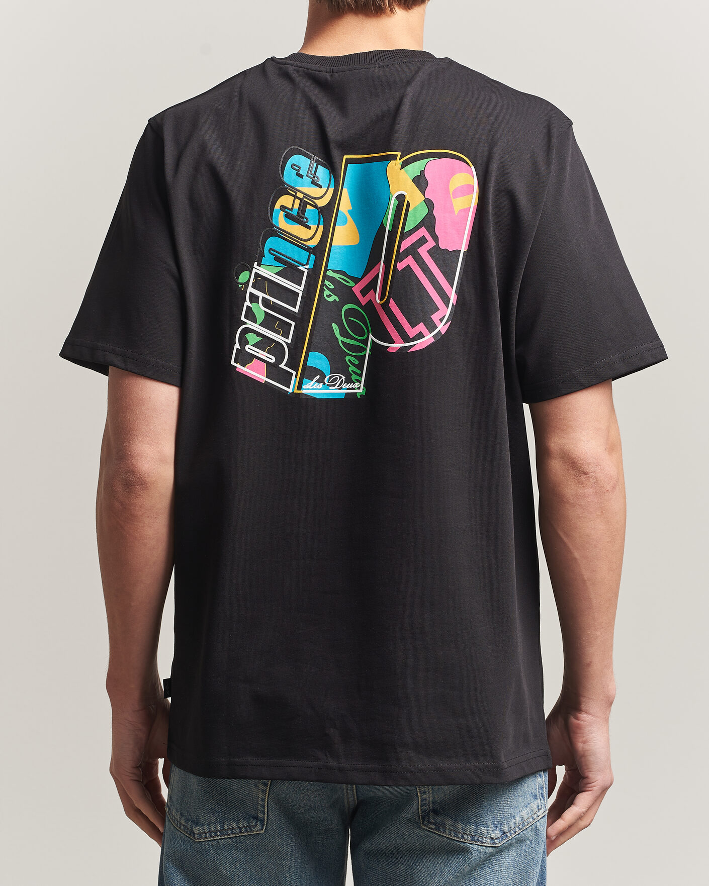 Herren | T-Shirts | LES DEUX | Prince P T-Shirt Black