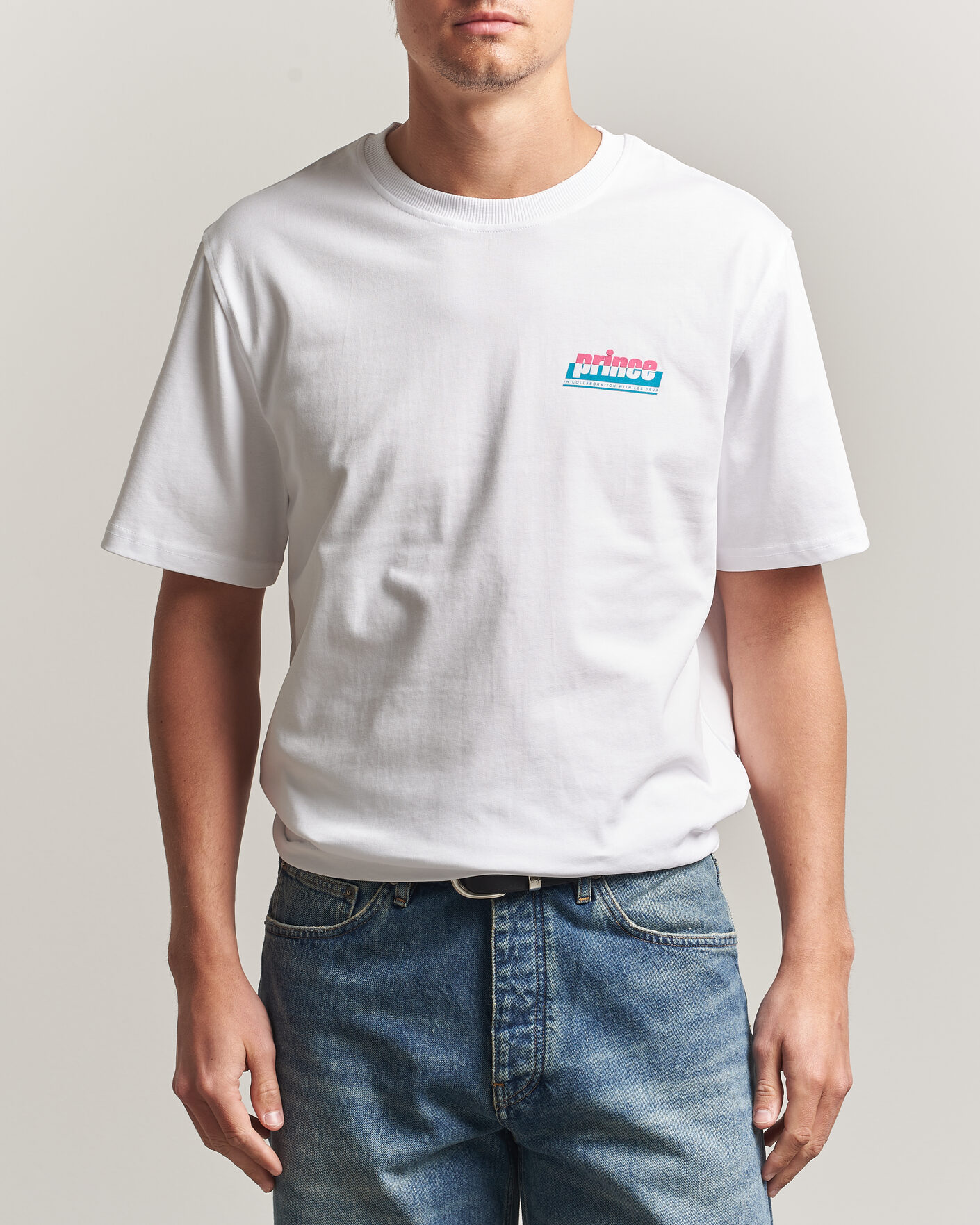 Herren | T-Shirts | LES DEUX | Prince P T-Shirt White