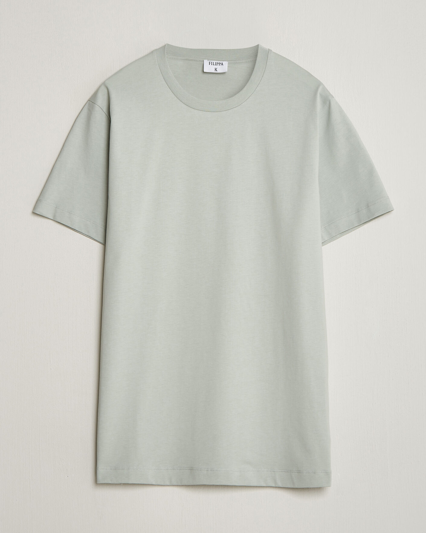 Herren | T-Shirts | Filippa K | Filip Crew Neck T-Shirt Silver Grey