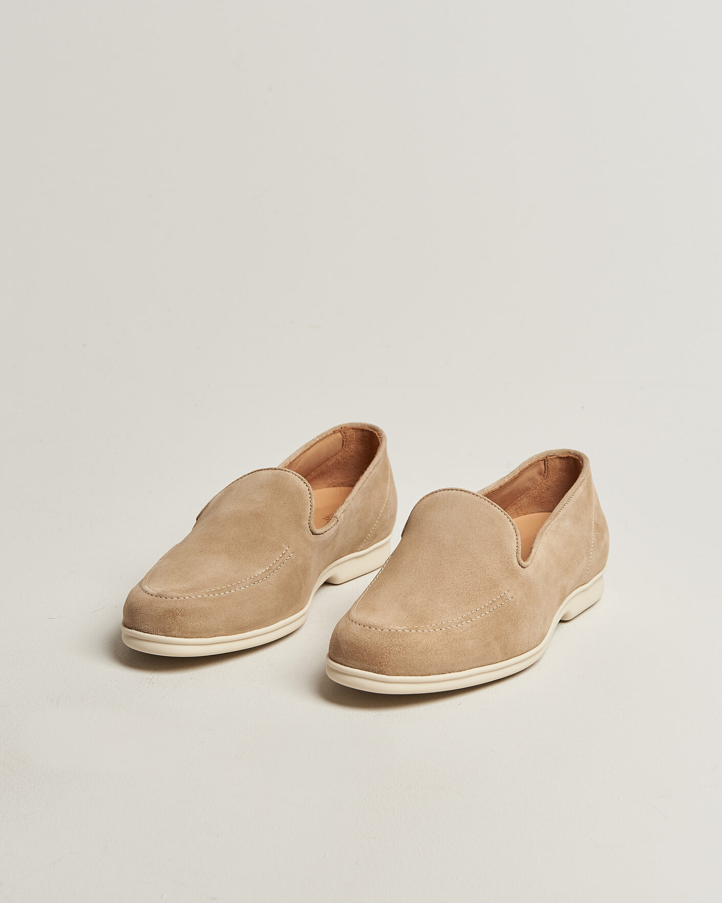 Herren | Loafer | Myrqvist | Brännö II Loafers Sand Suede
