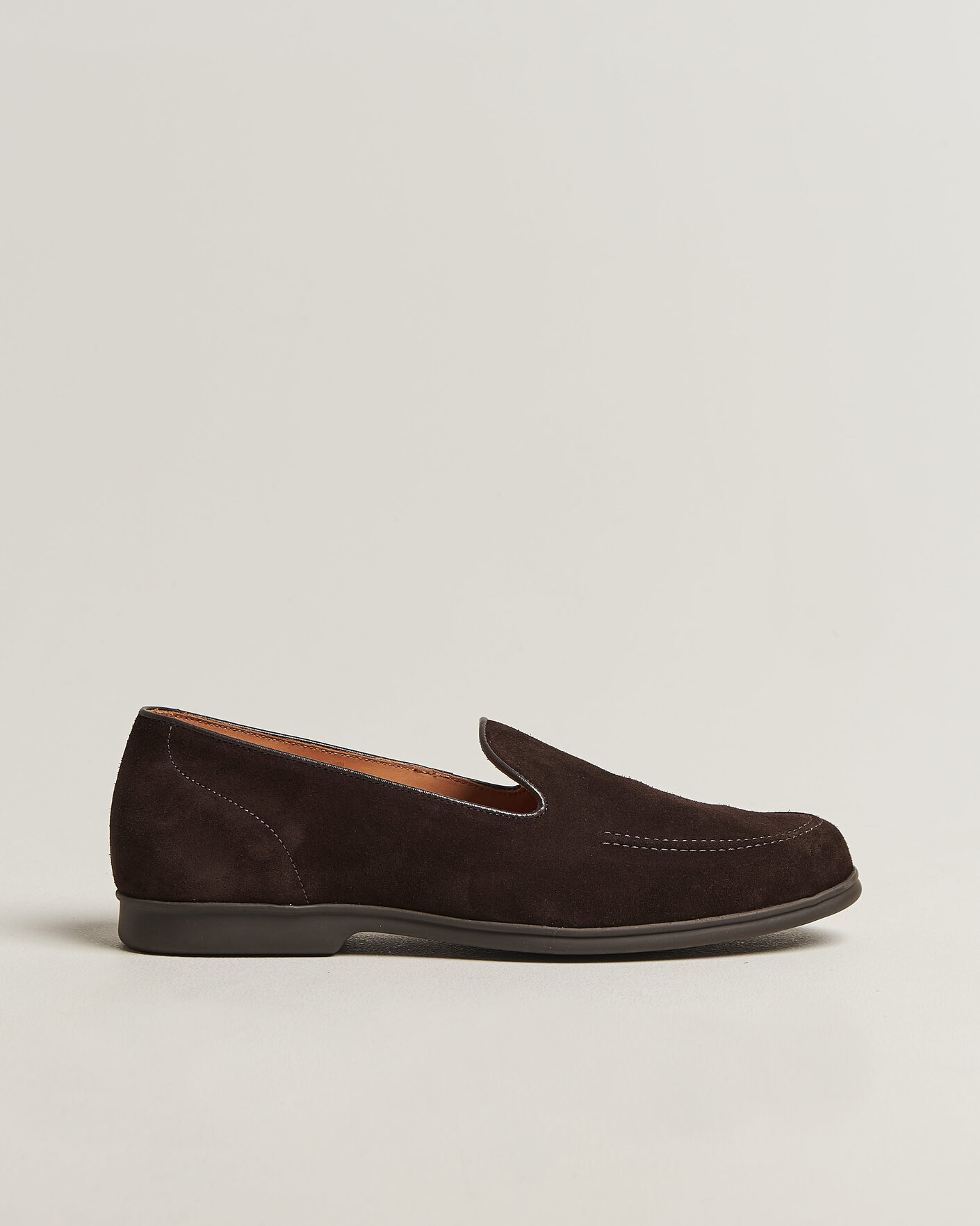 Herren | Loafer | Myrqvist | Brännö II Loafers Dark Brown Suede