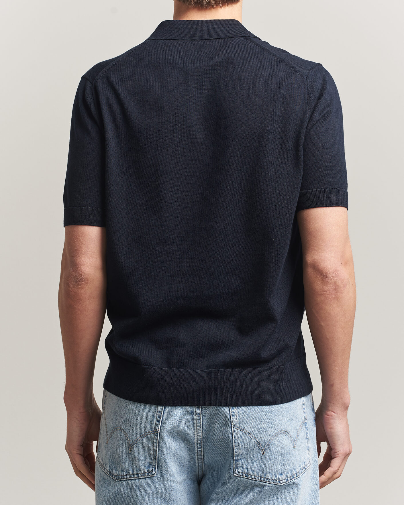 Herren | Poloshirts | Fred Perry | Cotton Knitted Polo Navy
