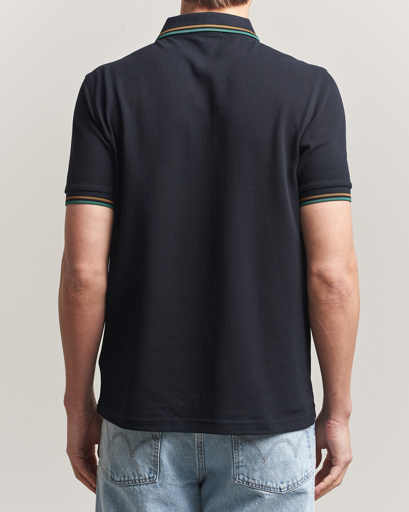 Herren | Poloshirts | Fred Perry | Twin Tipped Polo Shirt Navy
