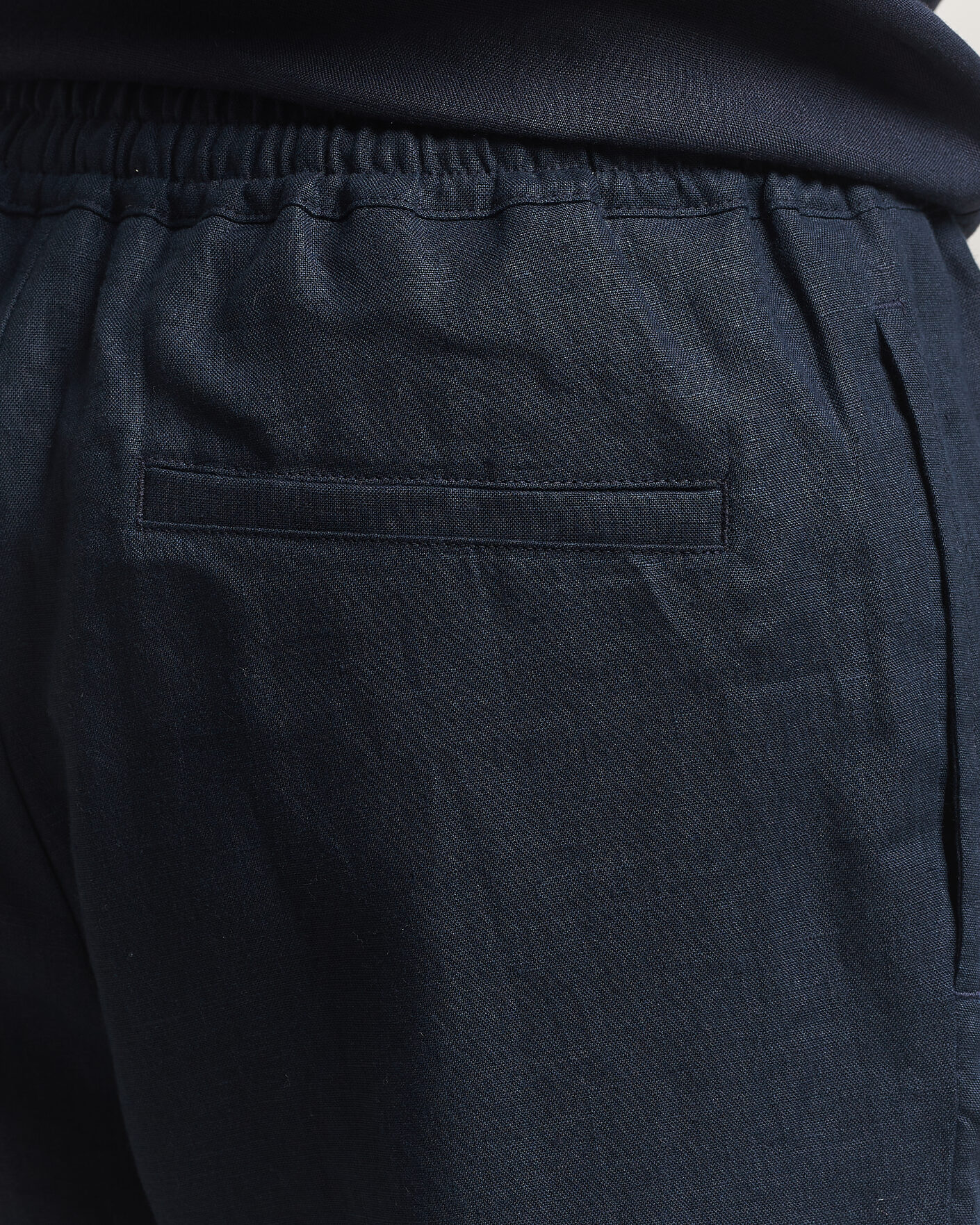 Herren | Hosen | J.Lindeberg | Noah Drape Linen Pants Navy