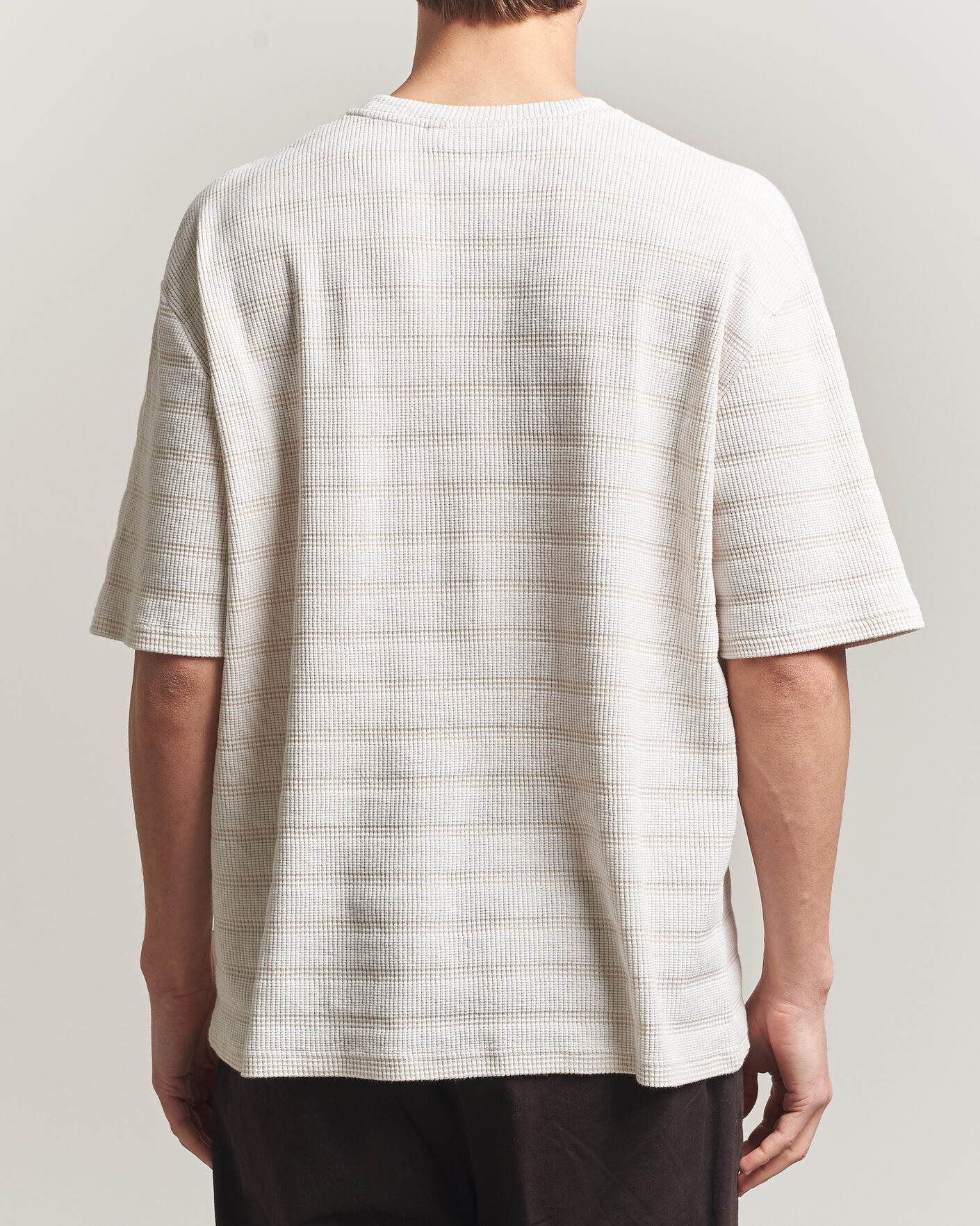 Herren | T-Shirts | J.Lindeberg | Jose Jacquard T-Shirt Moonbeam