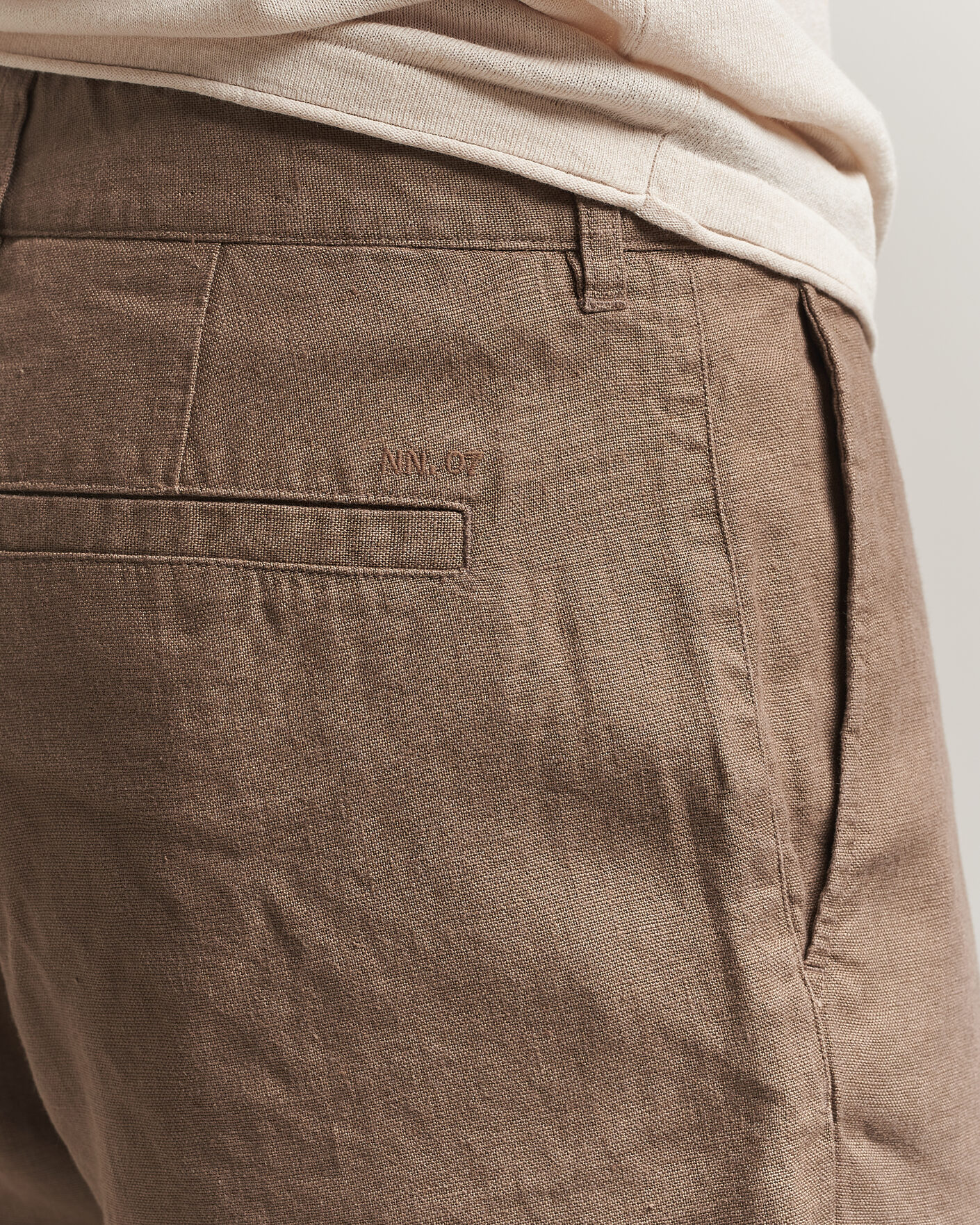 Herren | Shorts | NN07 | Aden Linen Shorts Clay Mirage