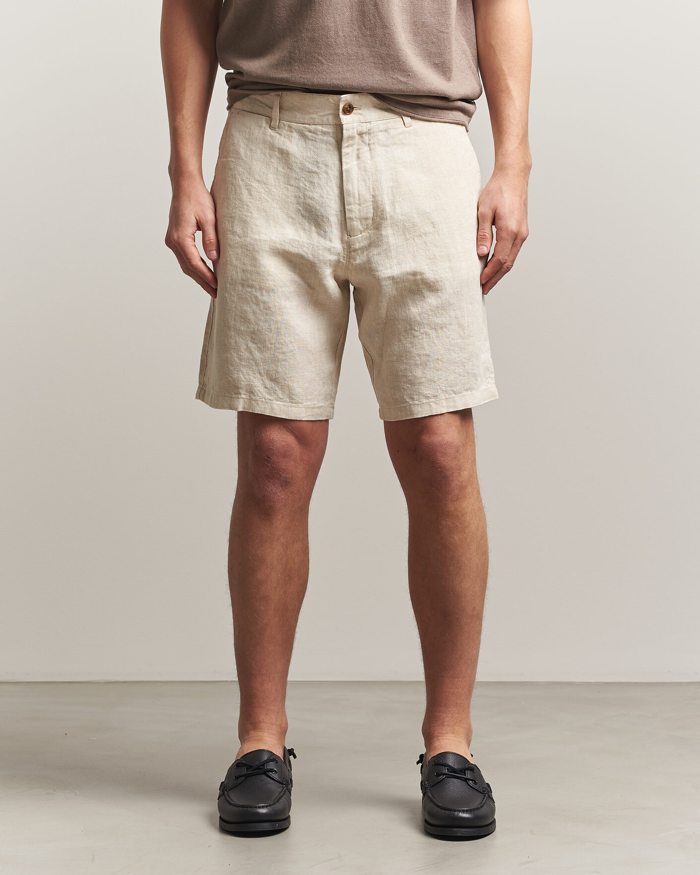 Herren | Shorts | NN07 | Aden Linen Shorts Oat
