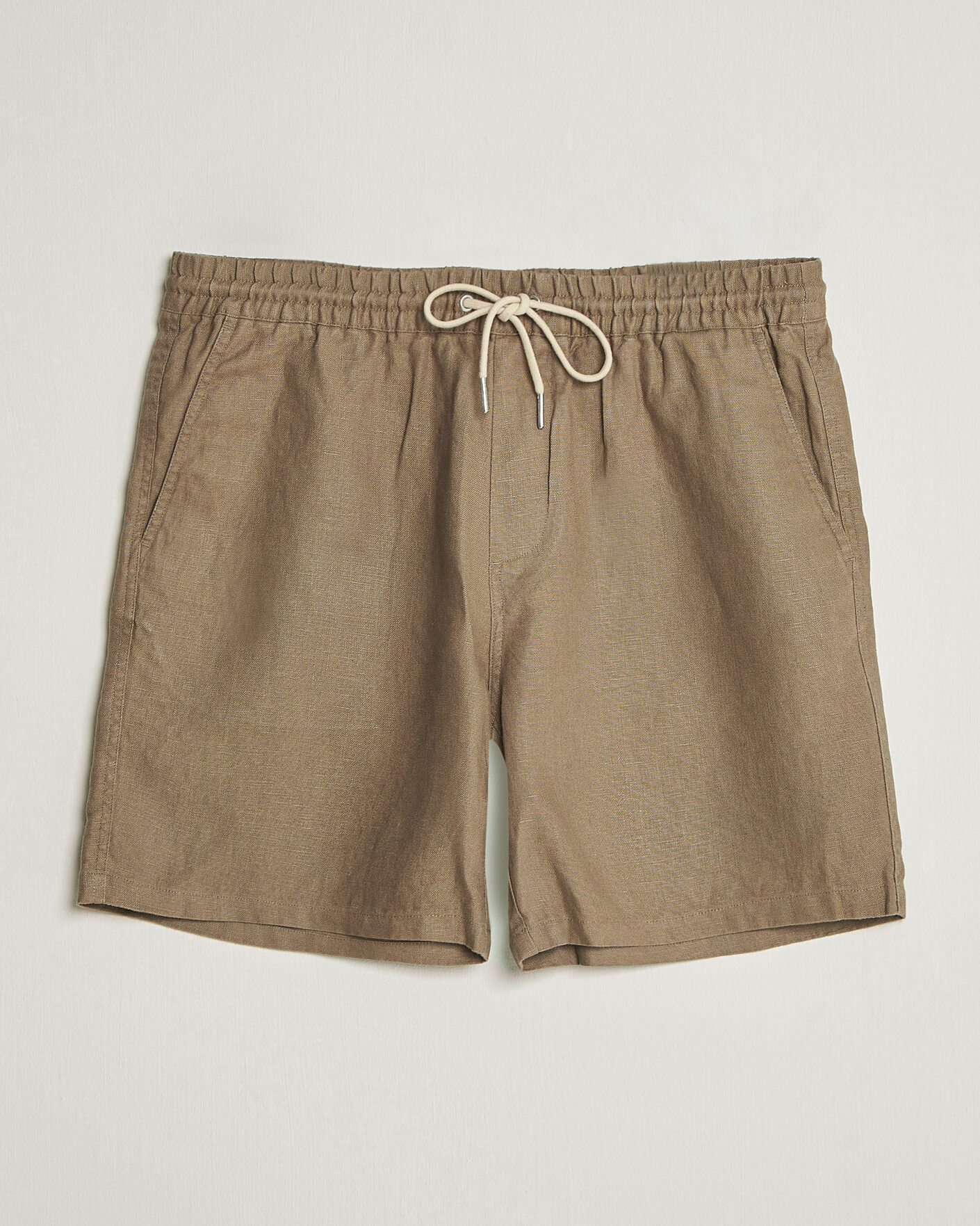 Herren | Shorts | NN07 | Gregor Linen Drawstring Shorts Clay Mirage