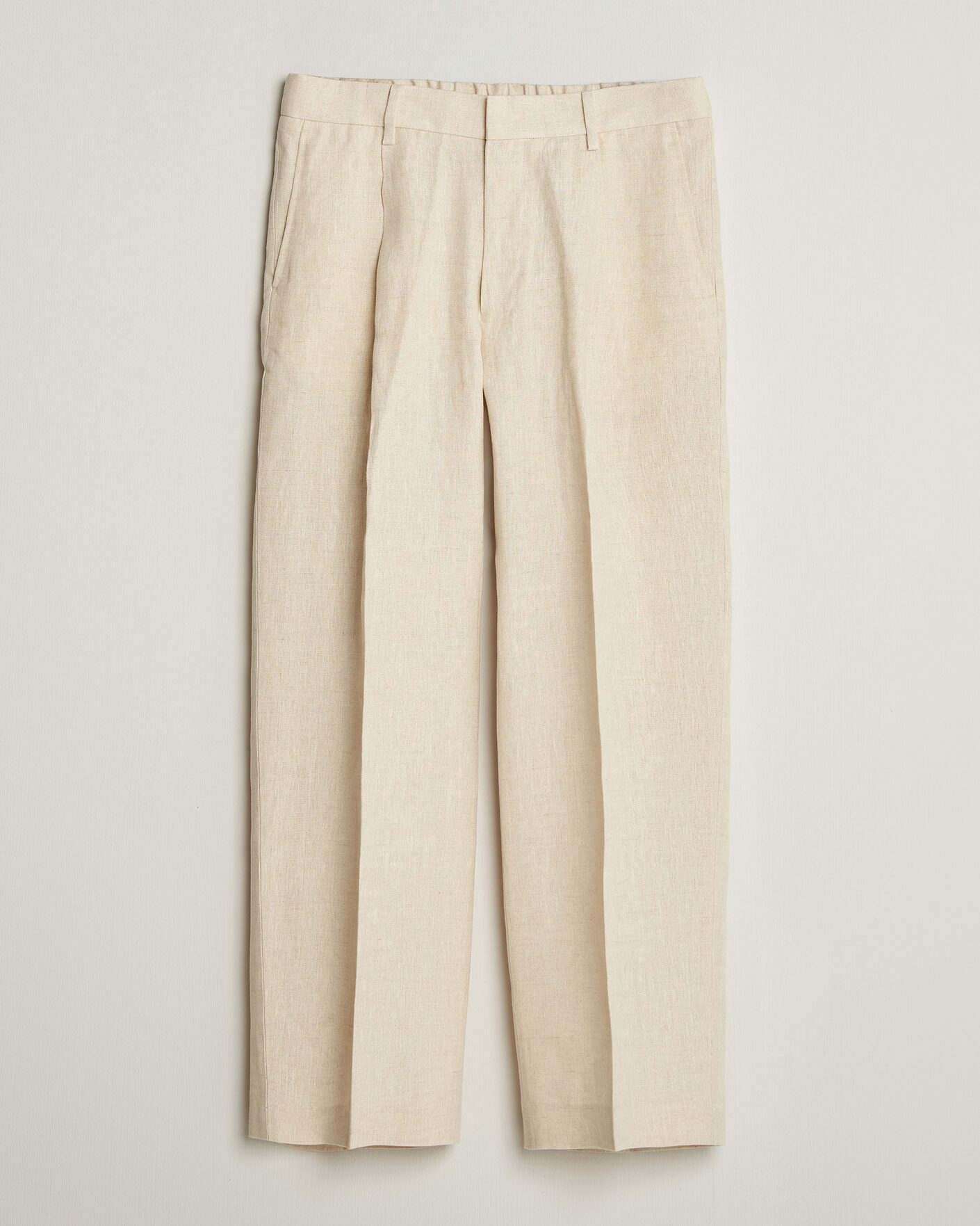 Herren | Hosen | NN07 | Kay Relaxed Fit Linen Trousers Oat
