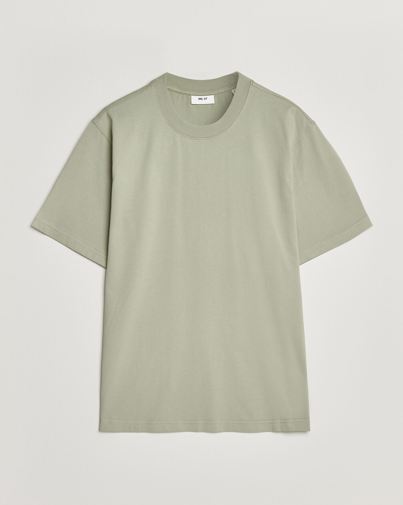 Herren |  | NN07 | Adam Crew Neck T-Shirt Sage Green