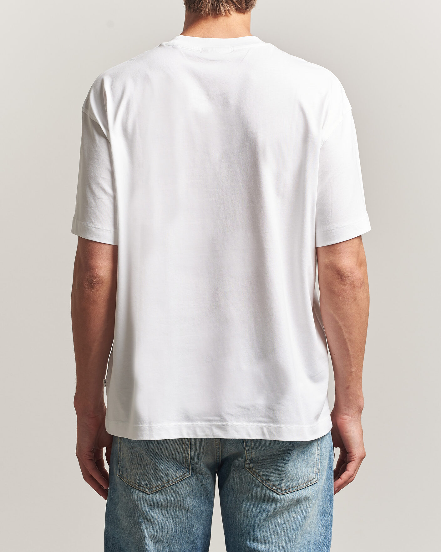 Herren | T-Shirts | NN07 | Lionel Suvin Cotton Crew Neck T-Shirt White