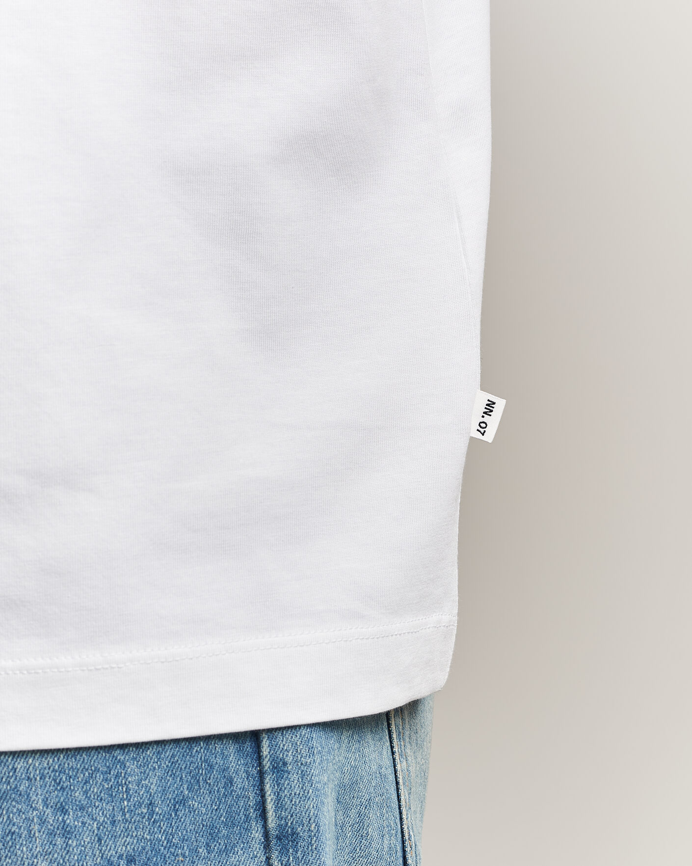 Herren | T-Shirts | NN07 | Lionel Suvin Cotton Crew Neck T-Shirt White
