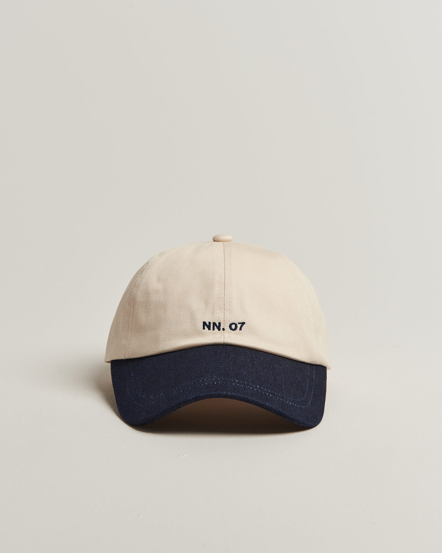 Herren |  | NN07 | Logo Cap Raw Indigo