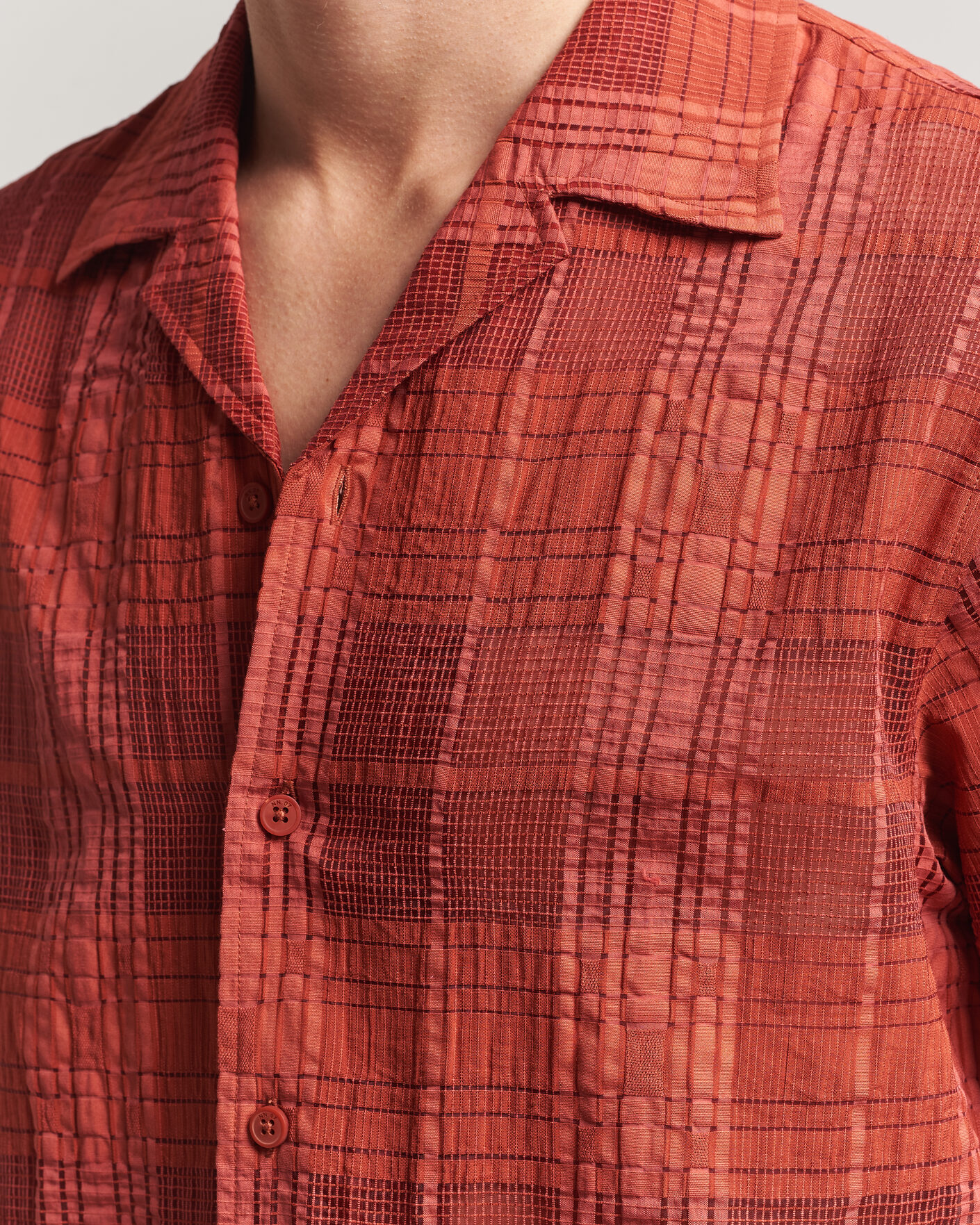 Herren | Hemden | NN07 | Ben Short Sleeve Shirt Sienna Heat