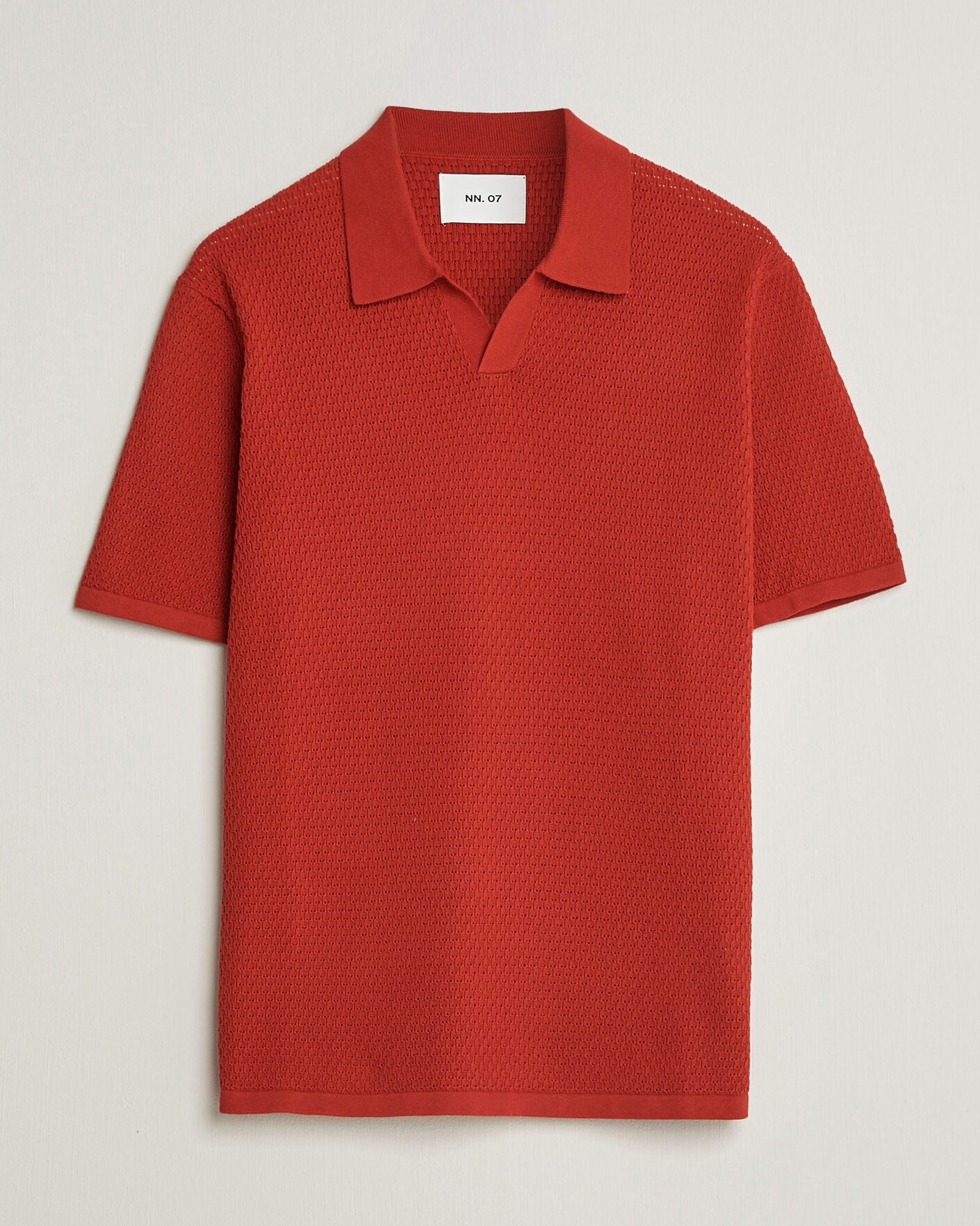 Herren | Poloshirts | NN07 | Paul Knitted Polo Sienna Heat