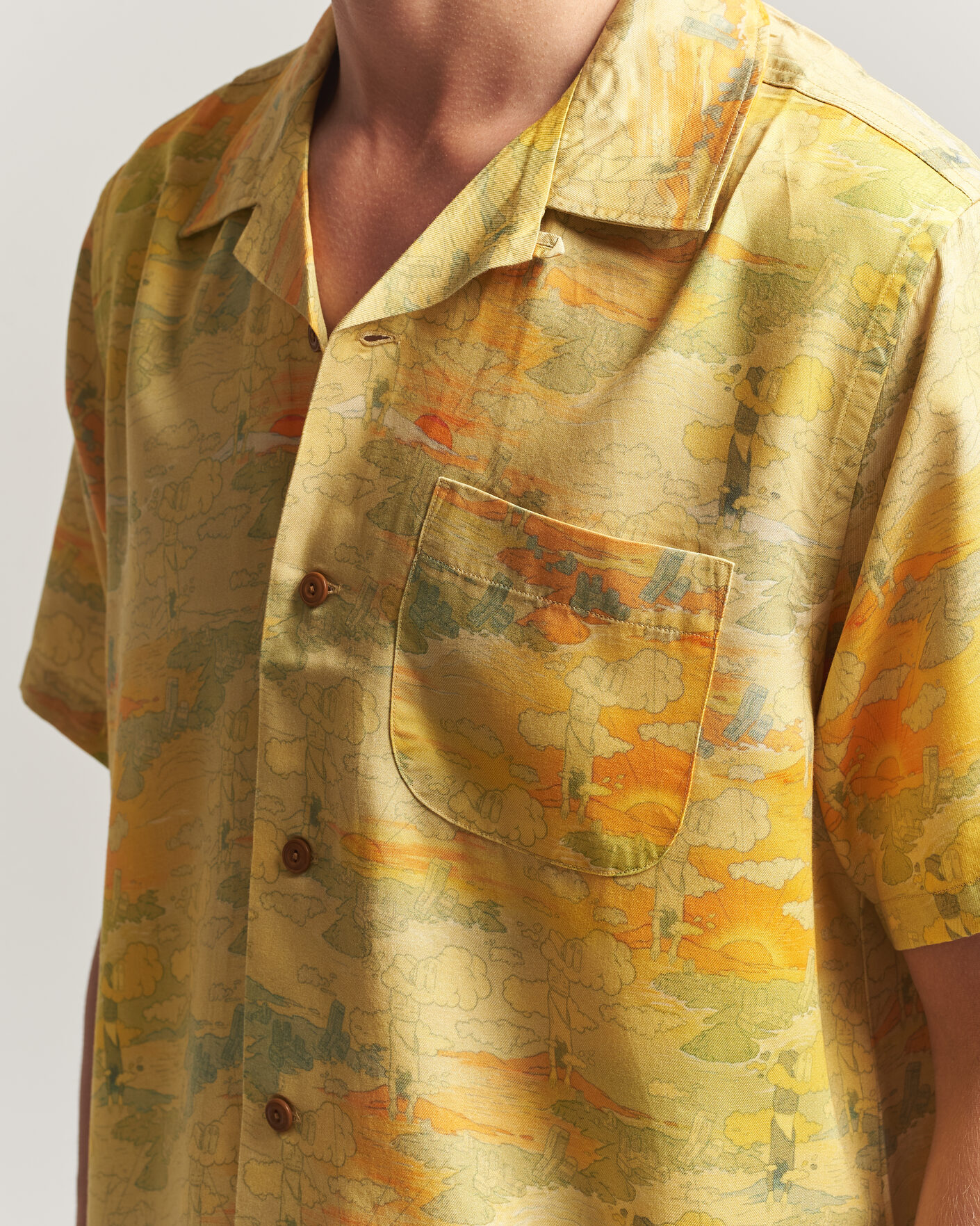 Herren | Hemden | Nudie Jeans | Arvid Hawaii Shirt Drift Away