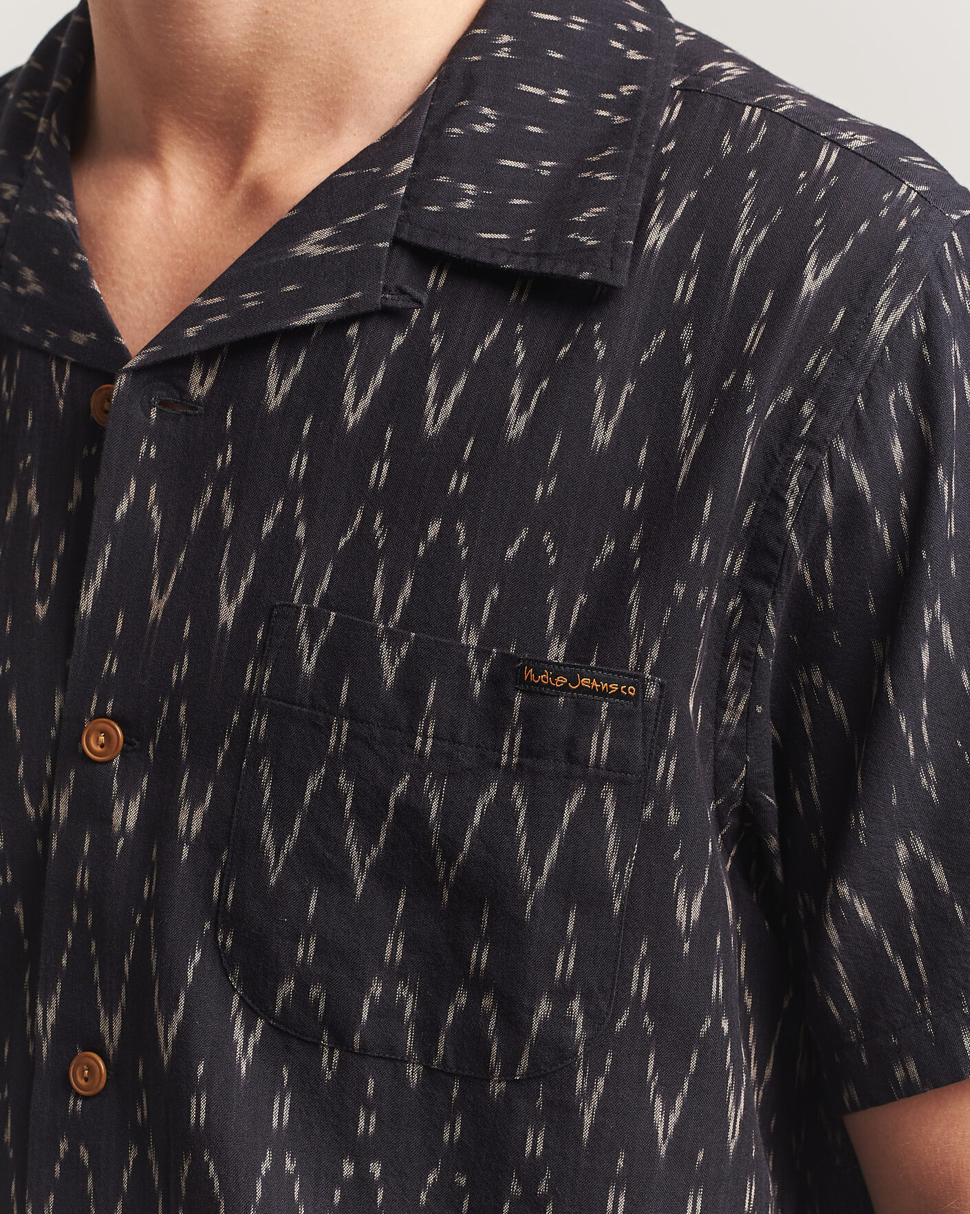 Herren | Hemden | Nudie Jeans | Arvid Hawaii Shirt Ikat Multi