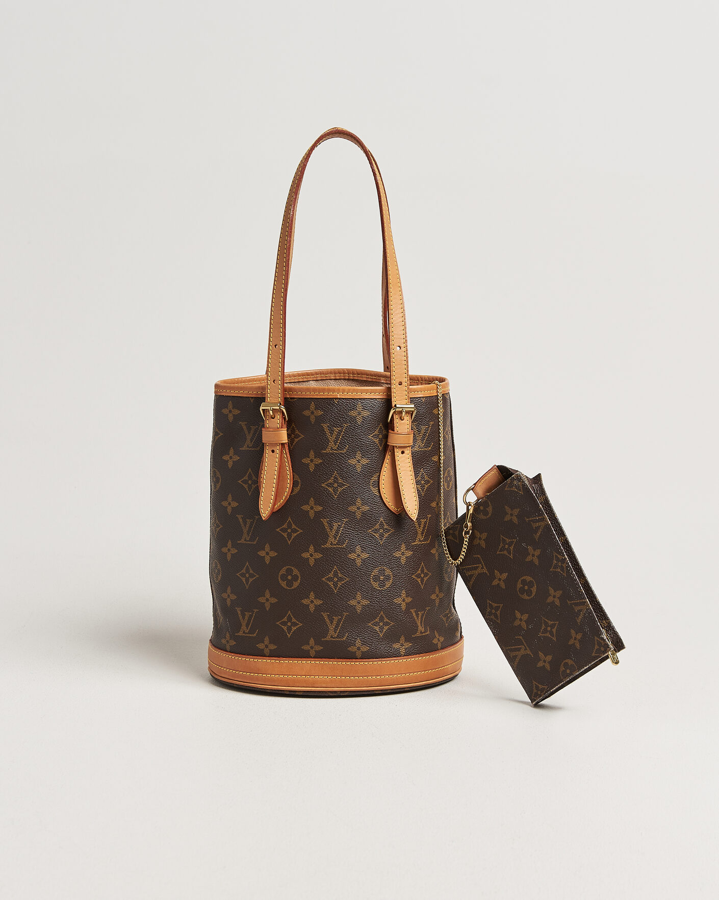 Herren | Pre-Owned & Vintage Bags | Louis Vuitton Pre-Owned | Bucket PM Bag Monogram