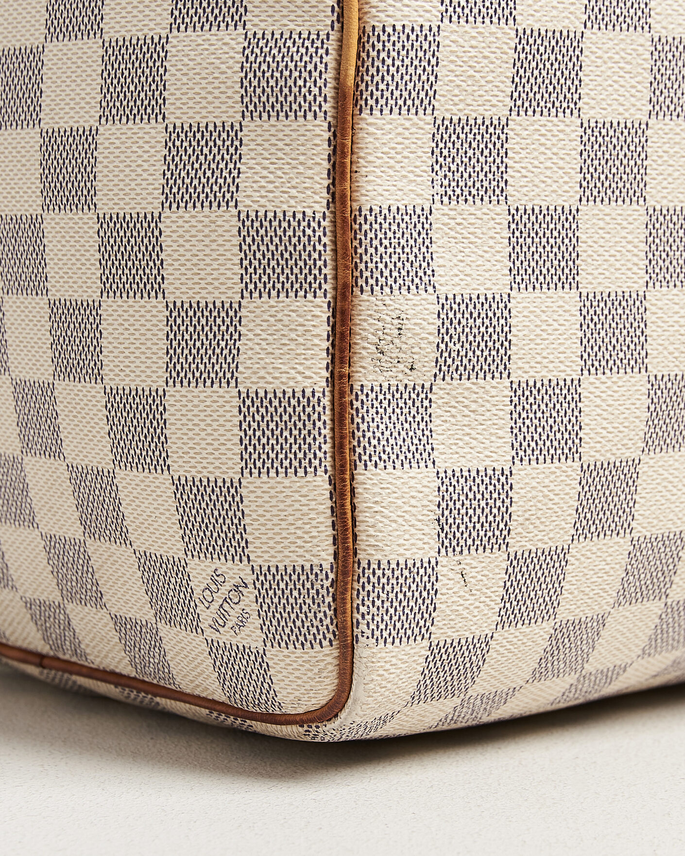 Herren | Pre-Owned & Vintage Bags | Louis Vuitton Pre-Owned | Keepall 50 Damier Azur