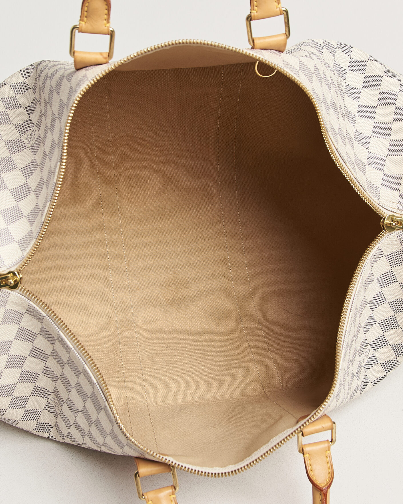 Herren | Pre-Owned & Vintage Bags | Louis Vuitton Pre-Owned | Keepall 50 Damier Azur