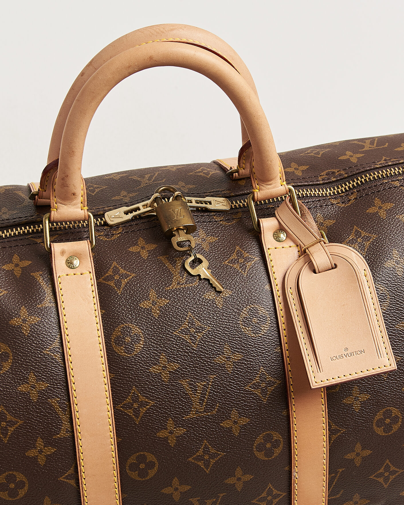 Herren | Pre-Owned & Vintage Bags | Louis Vuitton Pre-Owned | Keepall 55 Bandouliére Monogram