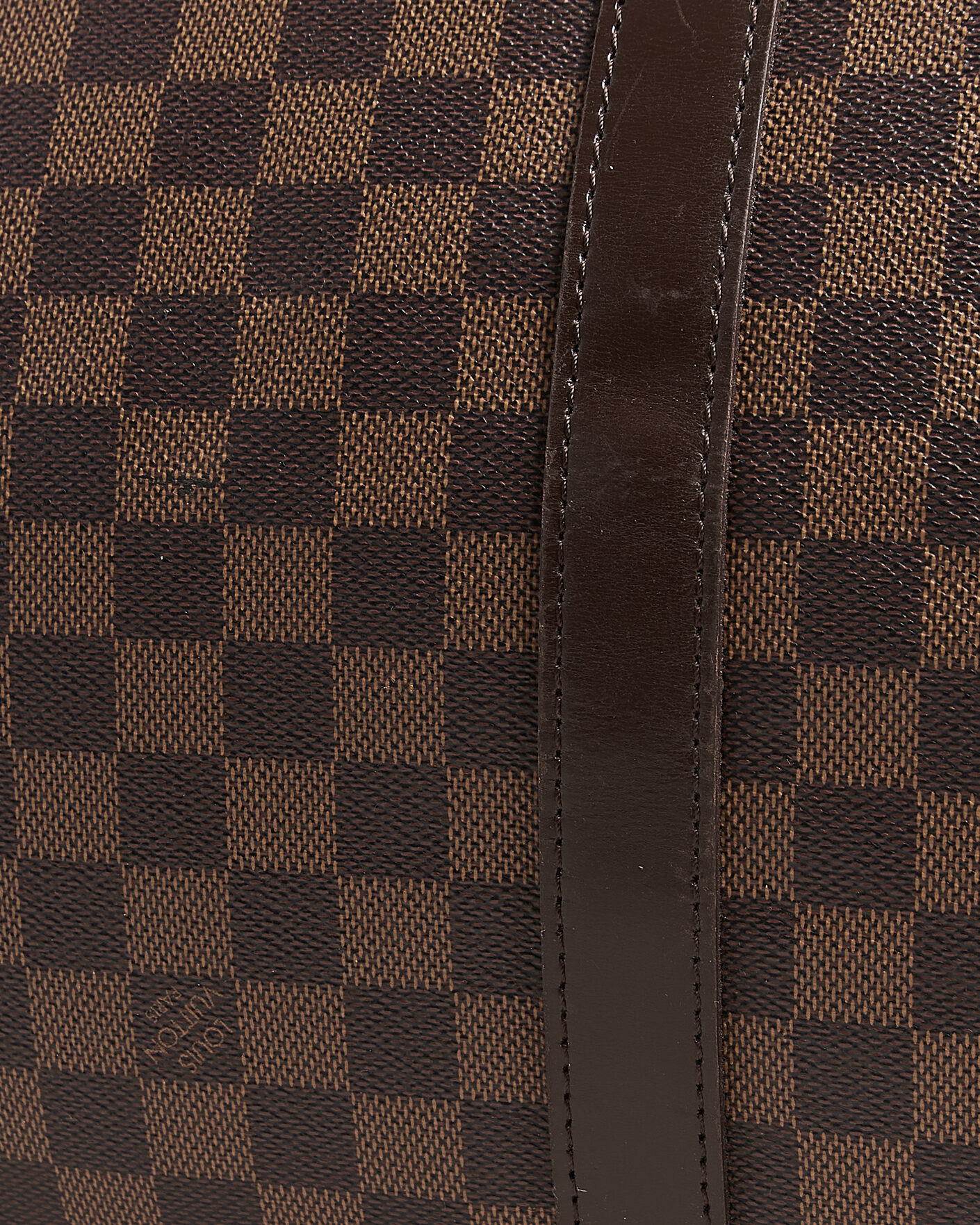 Herren | Pre-Owned & Vintage Bags | Louis Vuitton Pre-Owned | Keepall 55 Bandouliére Damier Ebene